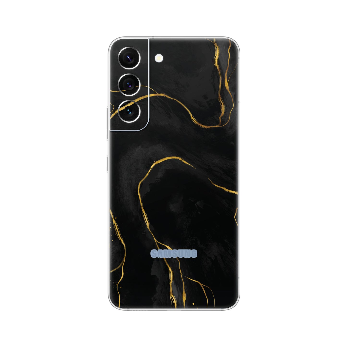 Folie de protectie Samsung Galaxy S22, eSkins Signature, Skin Golden Onyx