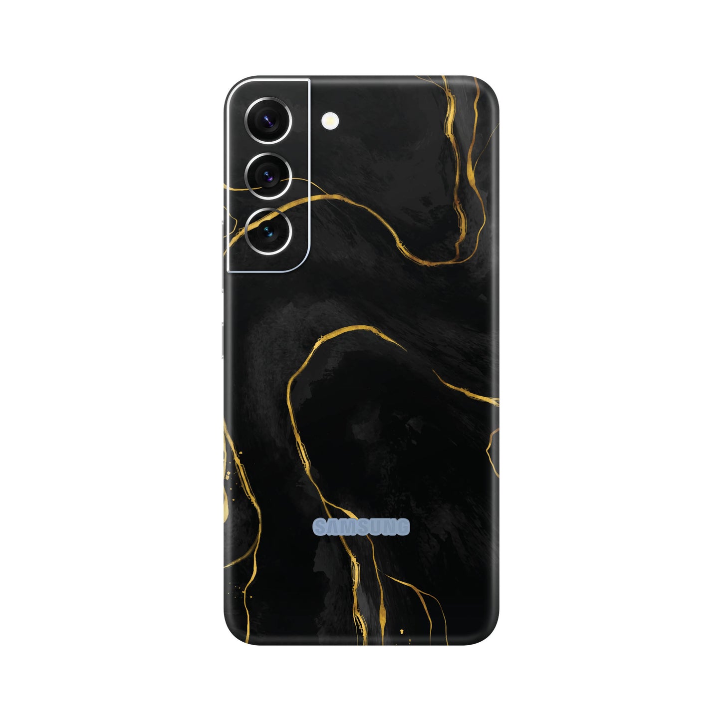 Folie de protectie Samsung Galaxy S22, eSkins Signature, Skin Golden Onyx