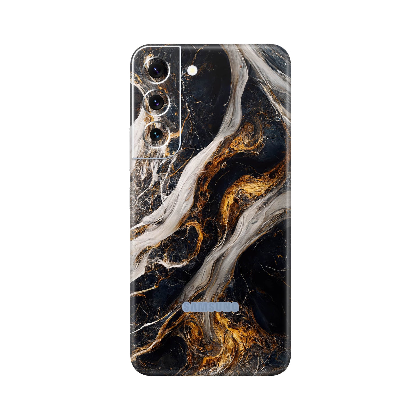 Folie de protectie Samsung Galaxy S22, eSkins Signature, Skin Luxe Nebula