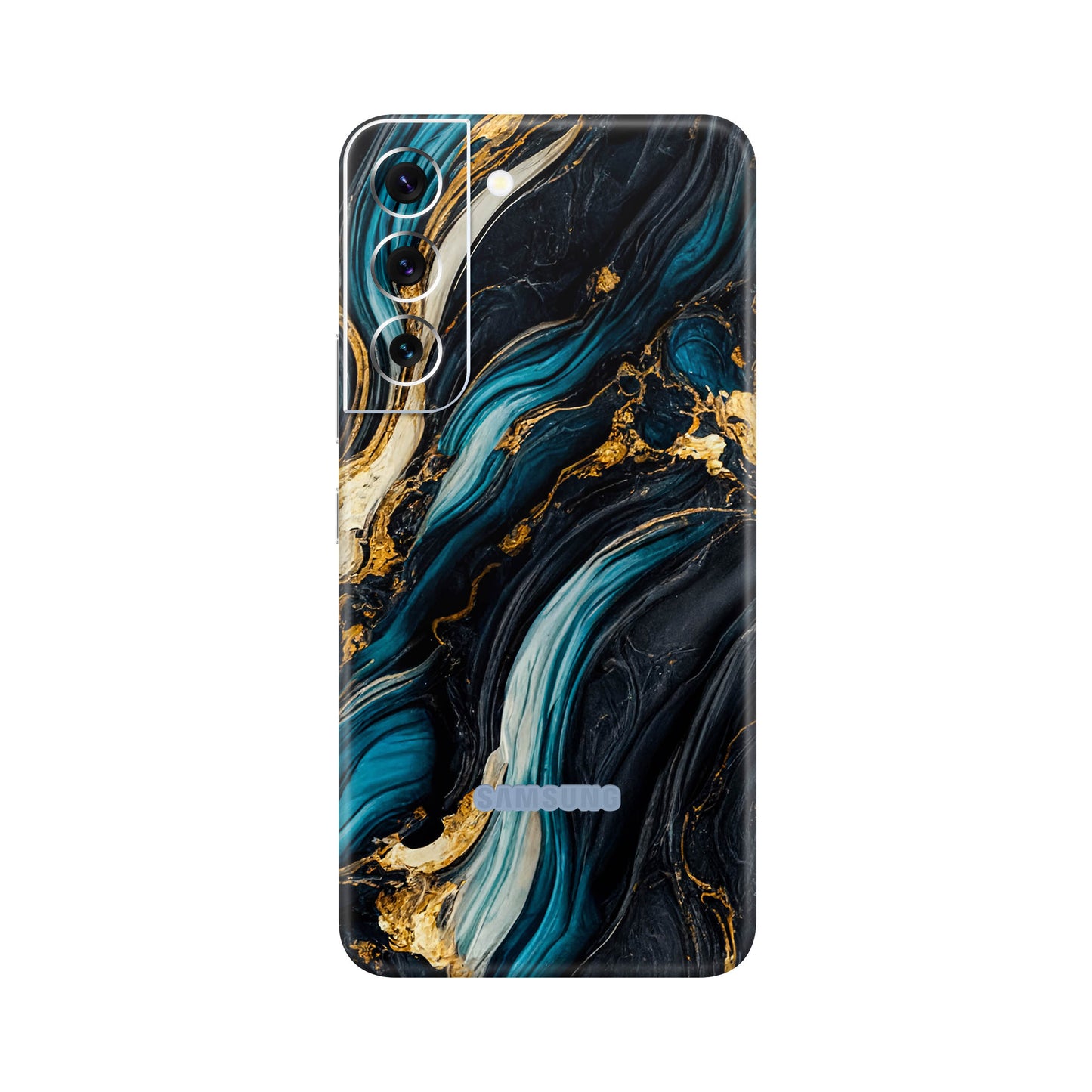 Folie de protectie Samsung Galaxy S22, eSkins Signature, Mystic Ocean