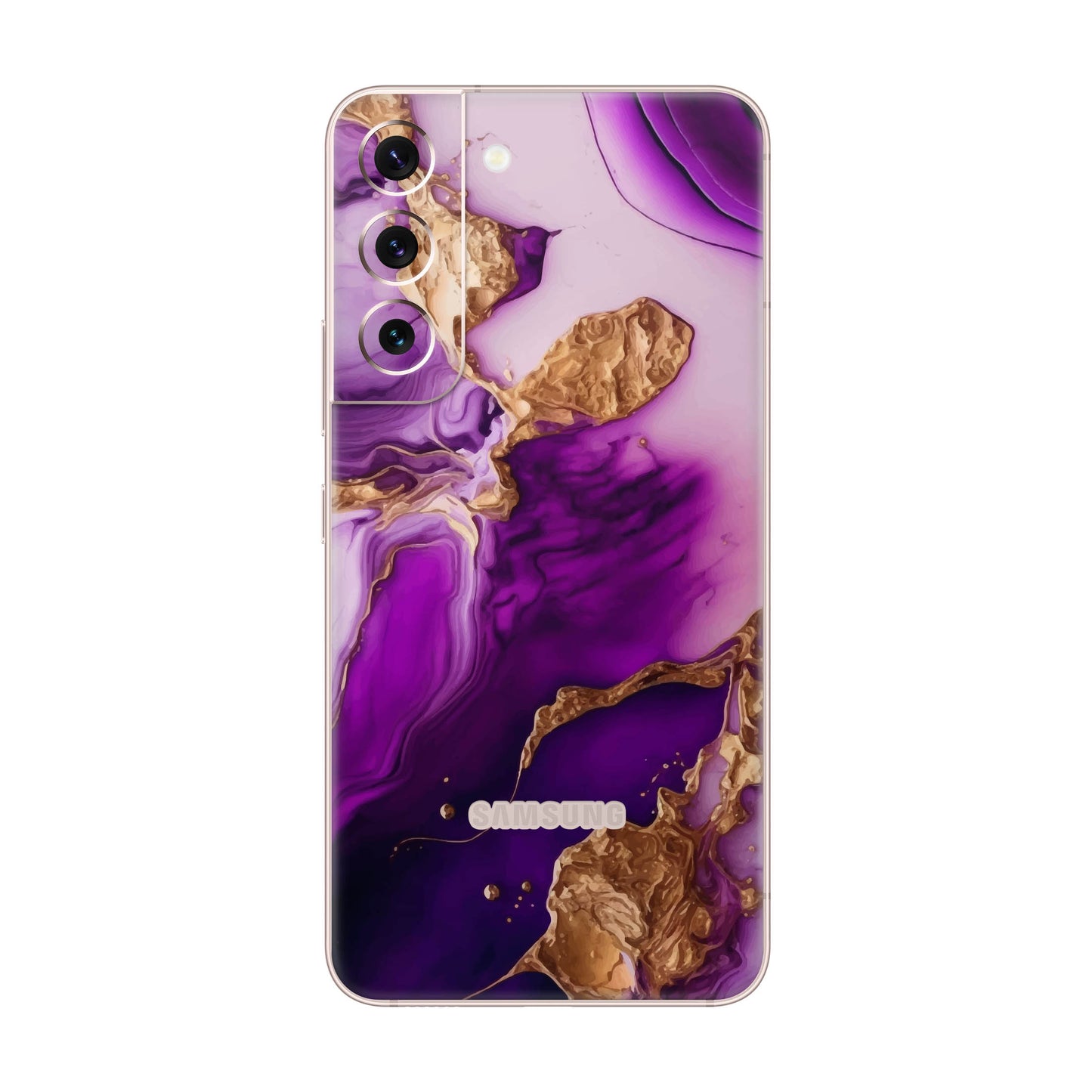 Folie de protectie Samsung Galaxy S22 Plus, eSkins Signature, Skin Amethyst Dream