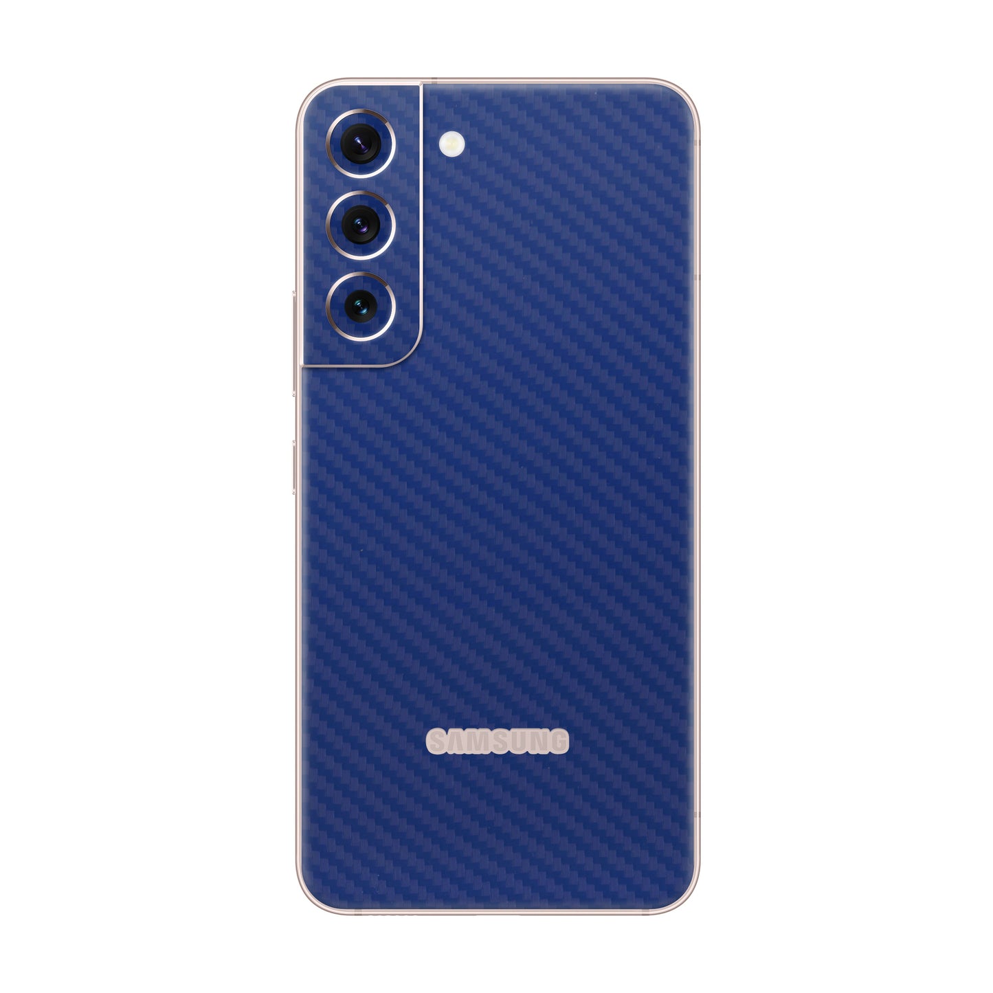 Skin Samsung Galaxy S22 Plus, Carbon 3D Blue