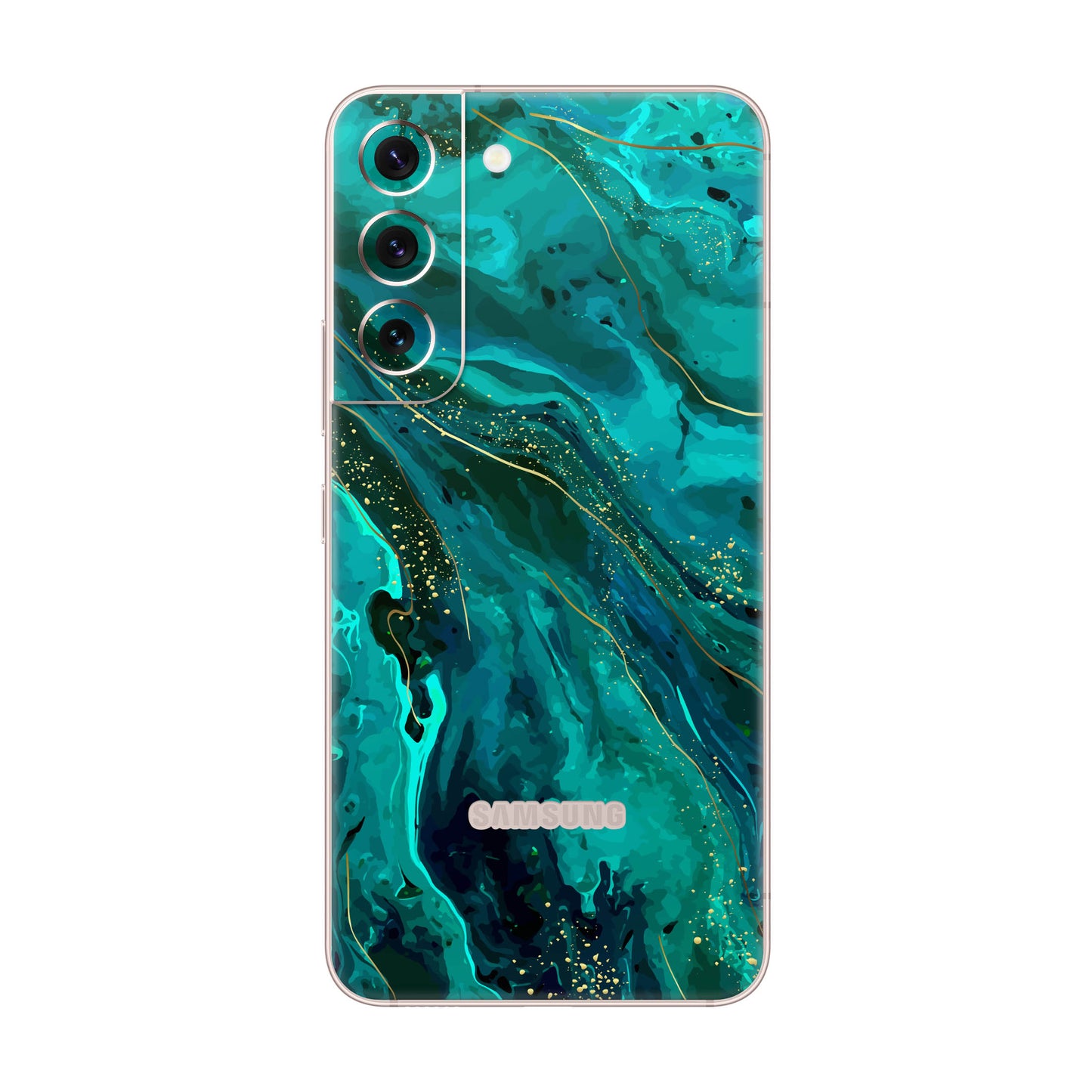 Folie de protectie Samsung Galaxy S22 Plus, eSkins Signature, Skin Celestial Lagoon