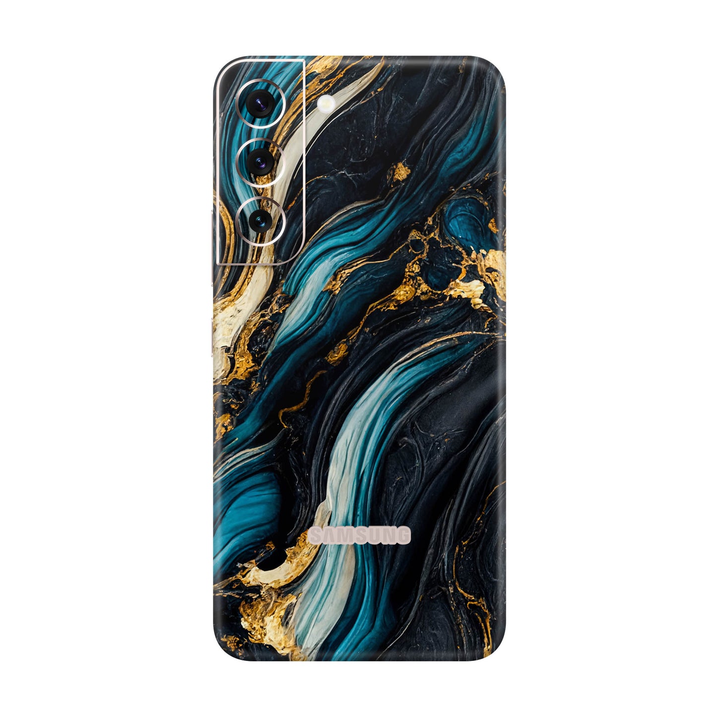 Folie de protectie Samsung Galaxy S22 Plus, eSkins Signature, Mystic Ocean