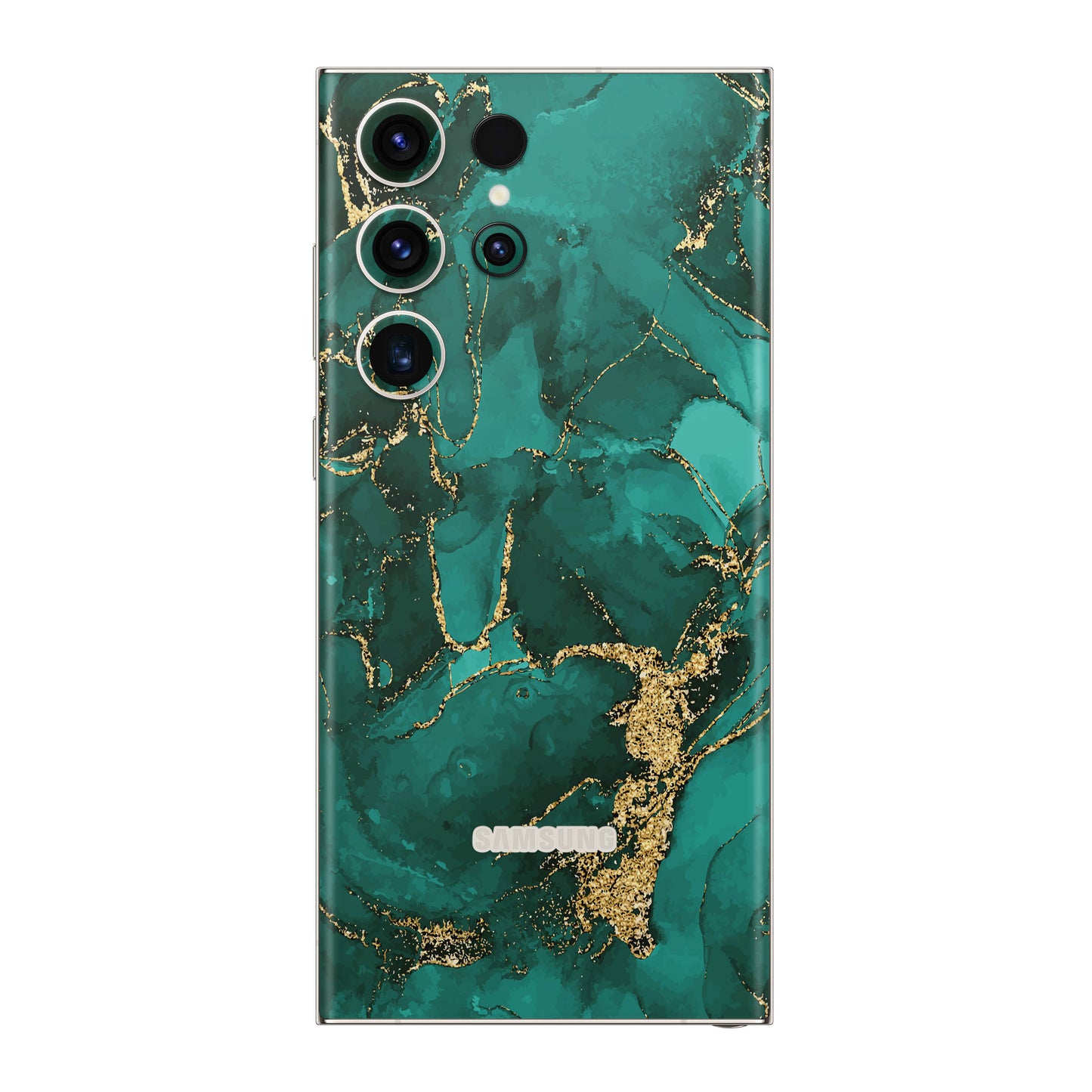 Folie de protectie Samsung Galaxy S22 Ultra, eSkins Signature, Ethereal Green