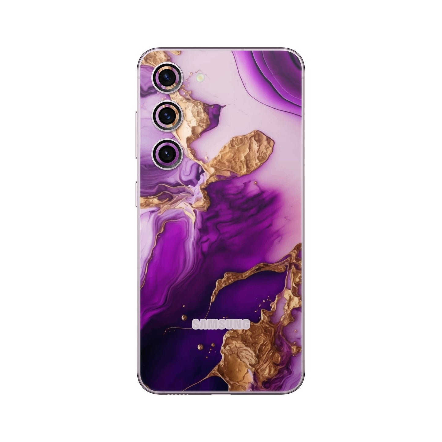 Folie de protectie Samsung Galaxy S23, eSkins Signature, Skin Amethyst Dream