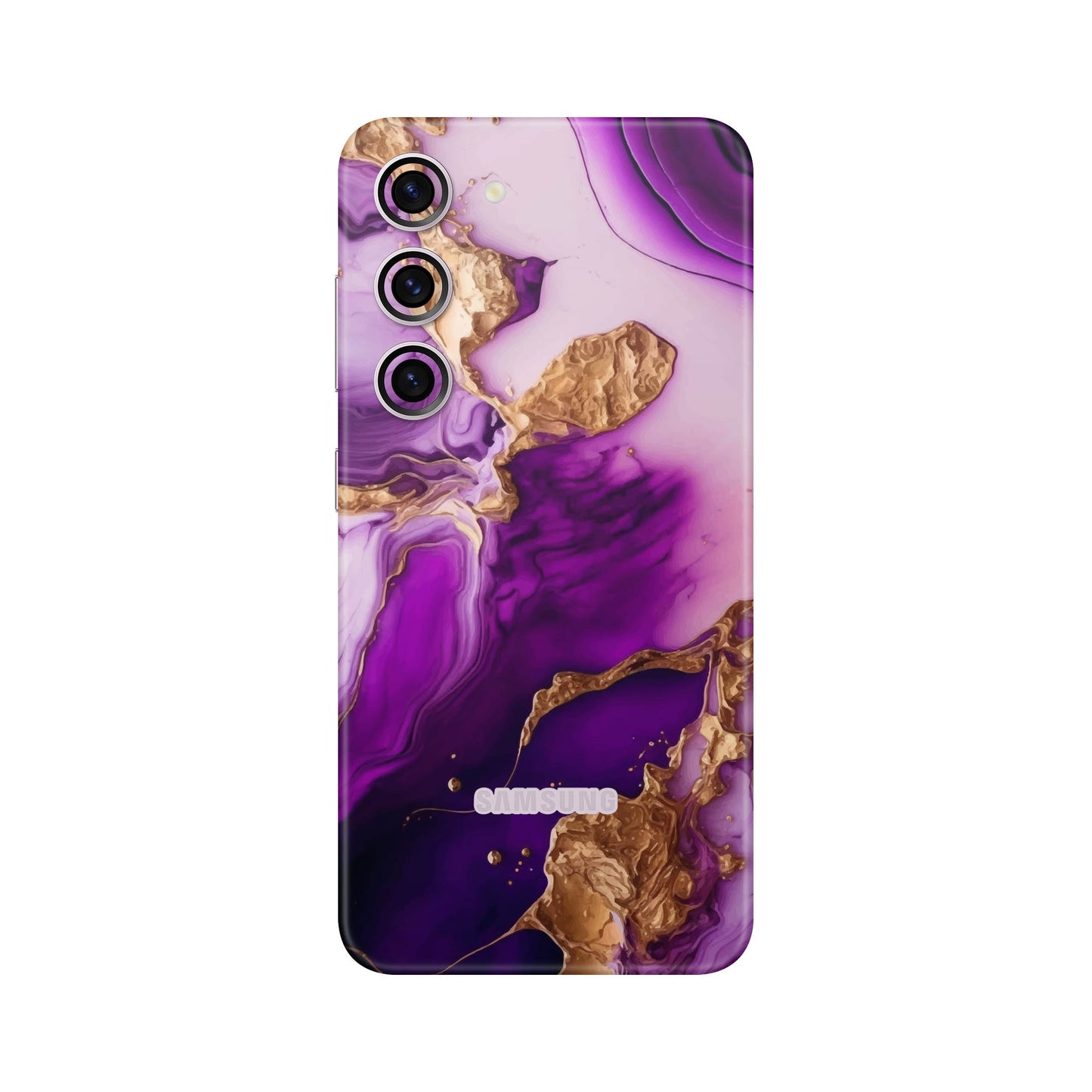 Folie de protectie Samsung Galaxy S23, eSkins Signature, Skin Amethyst Dream