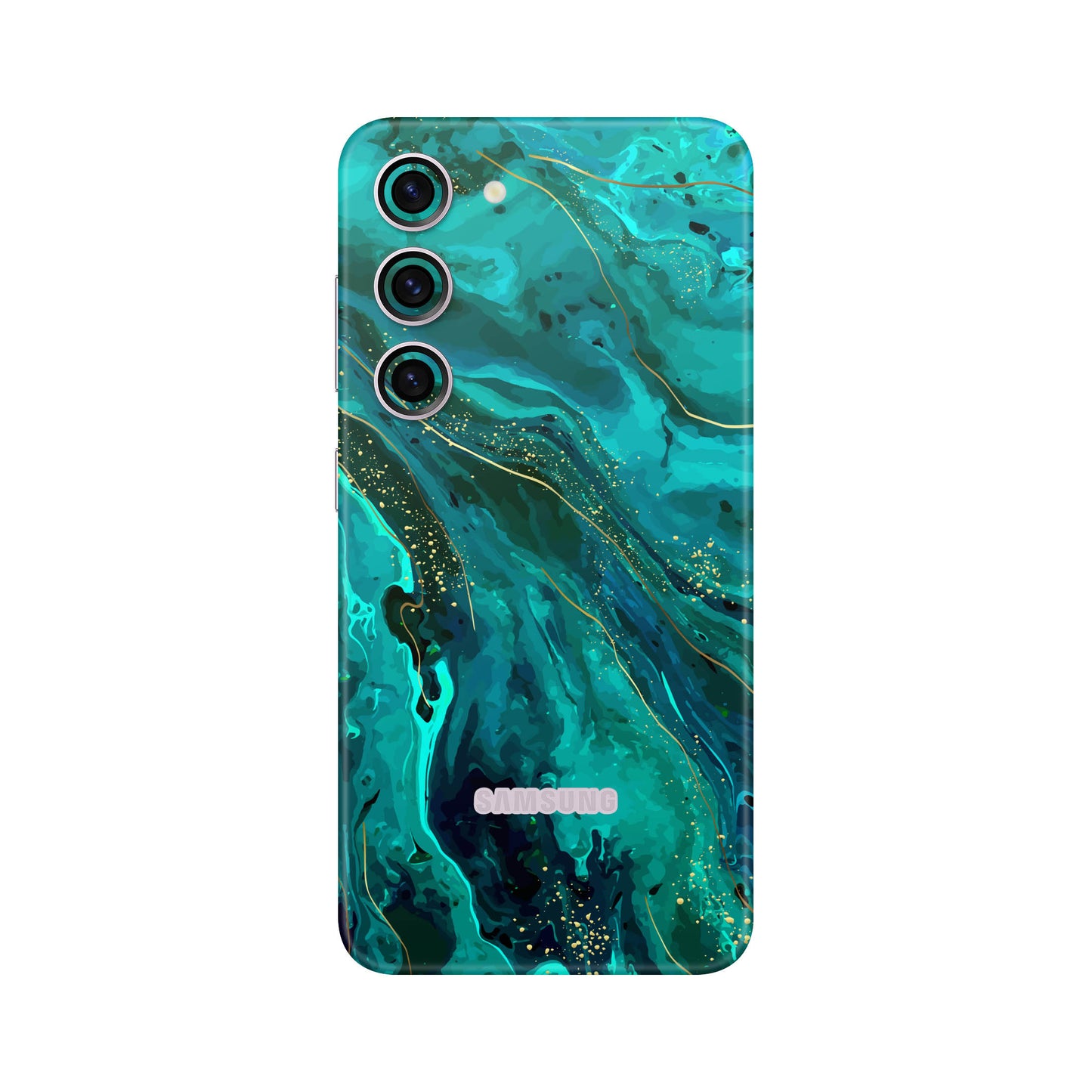 Folie de protectie Samsung Galaxy S23, eSkins Signature, Skin Celestial Lagoon
