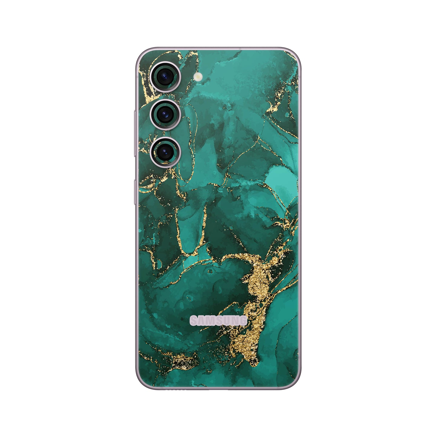Folie de protectie Samsung Galaxy S23, eSkins Signature, Ethereal Green