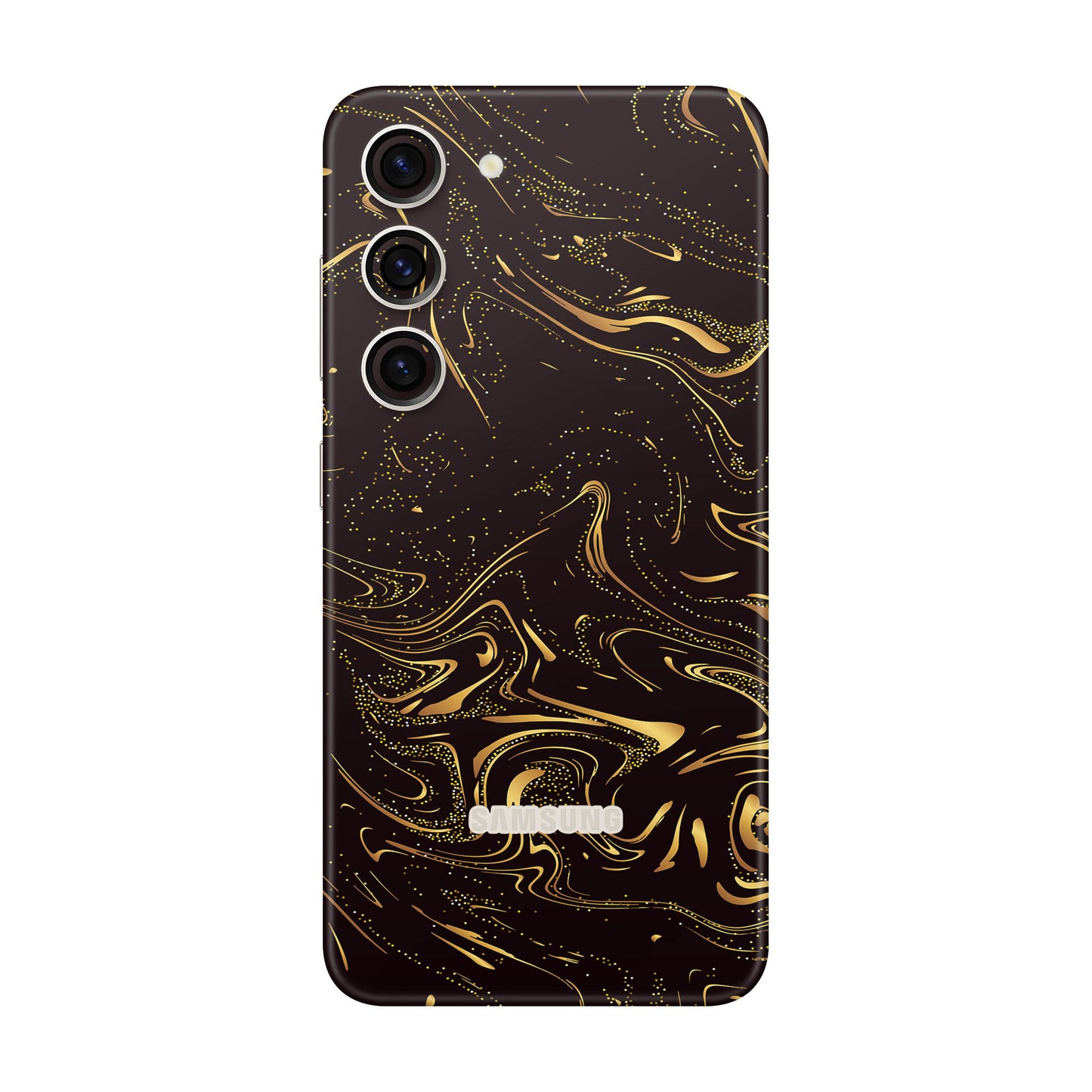 Folie de protectie Samsung Galaxy S23 FE, eSkins Signature, Golden Noir