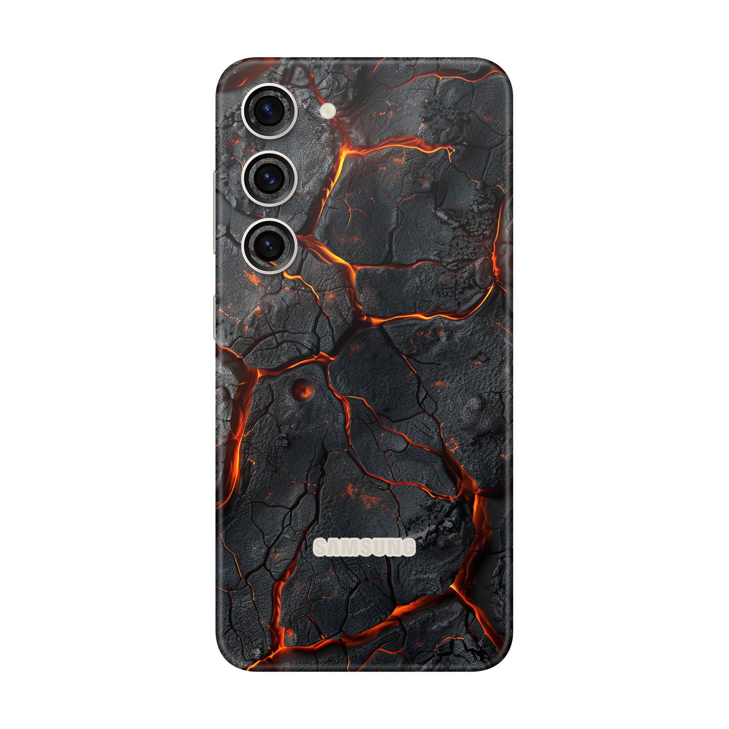 Folie de protectie Samsung Galaxy S23 FE, eSkins Signature, Skin Inferno Crust