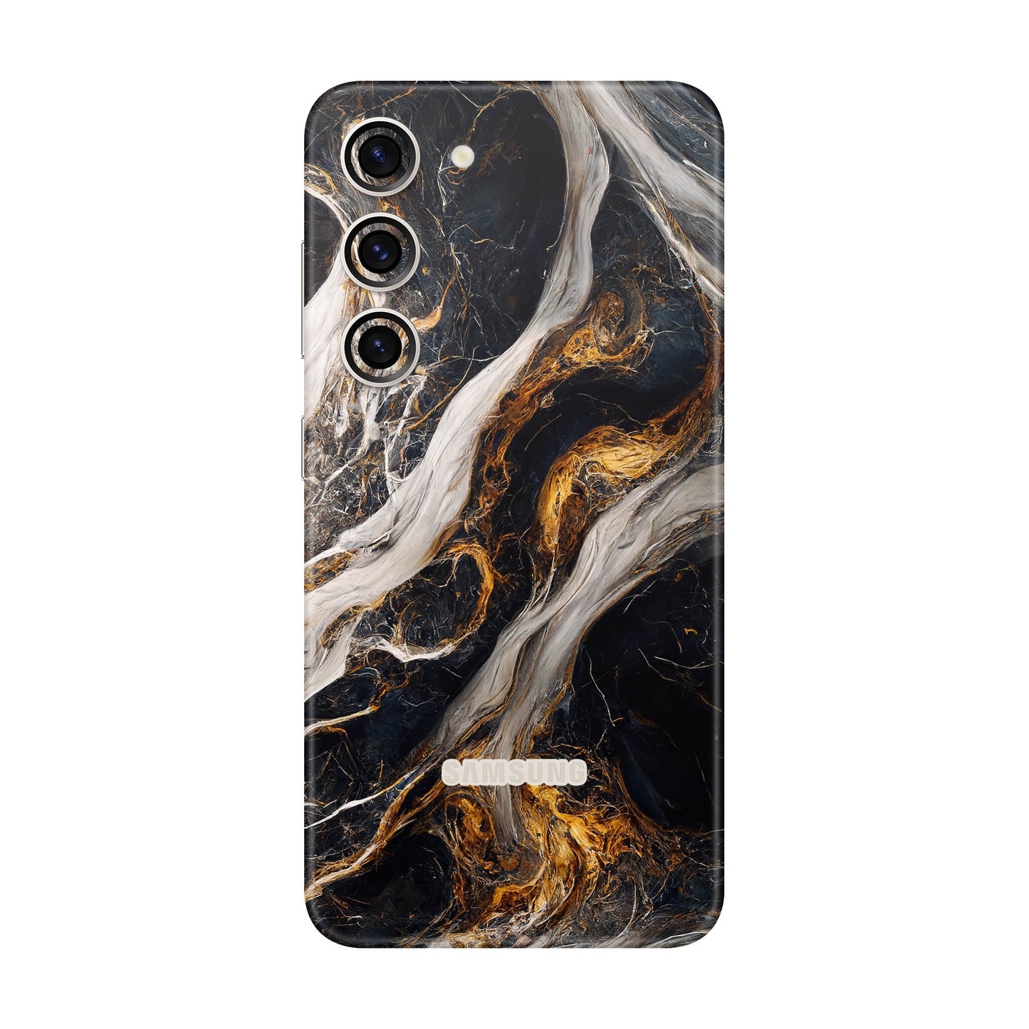 Folie de protectie Samsung Galaxy S23 FE, eSkins Signature, Skin Luxe Nebula