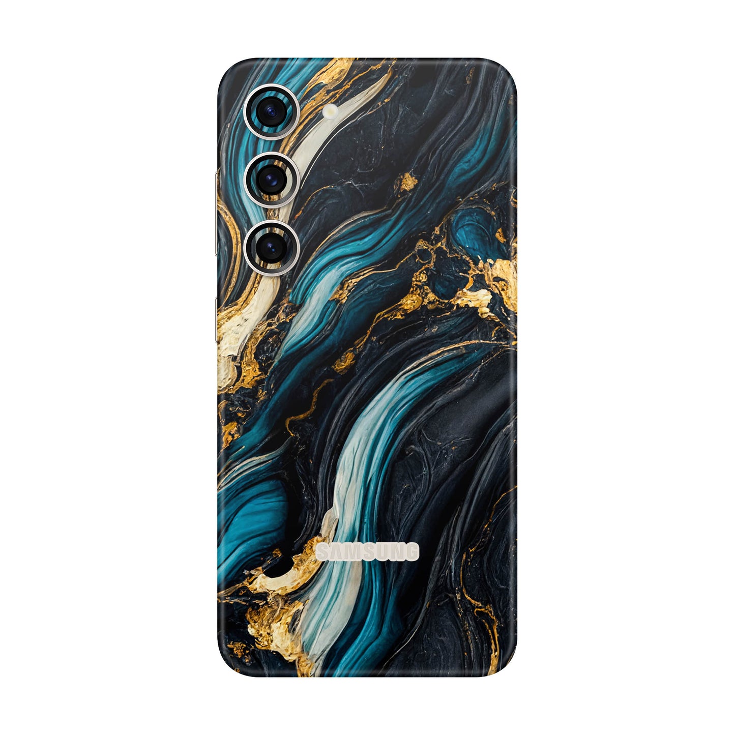 Folie de protectie Samsung Galaxy S23 FE, eSkins Signature, Mystic Ocean
