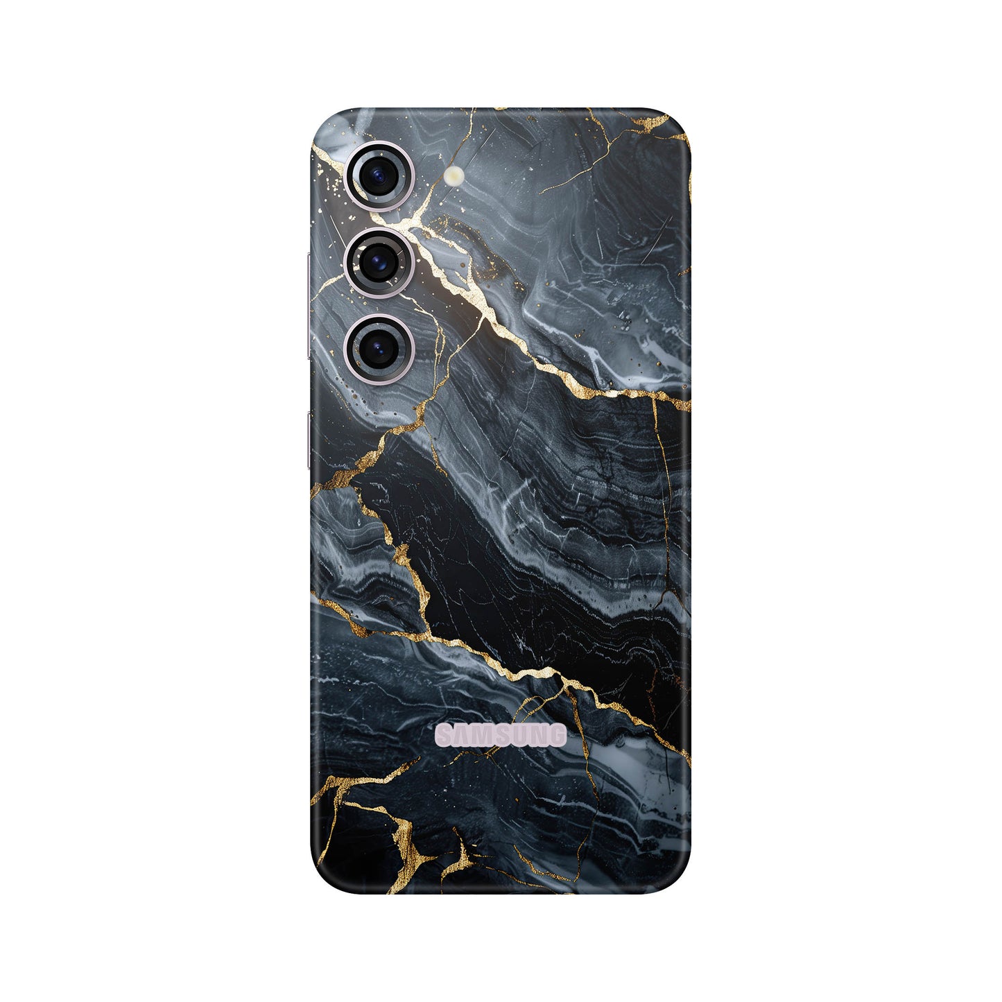 Folie de protectie Samsung Galaxy S23, eSkins Signature, Skin Gilded Abyss