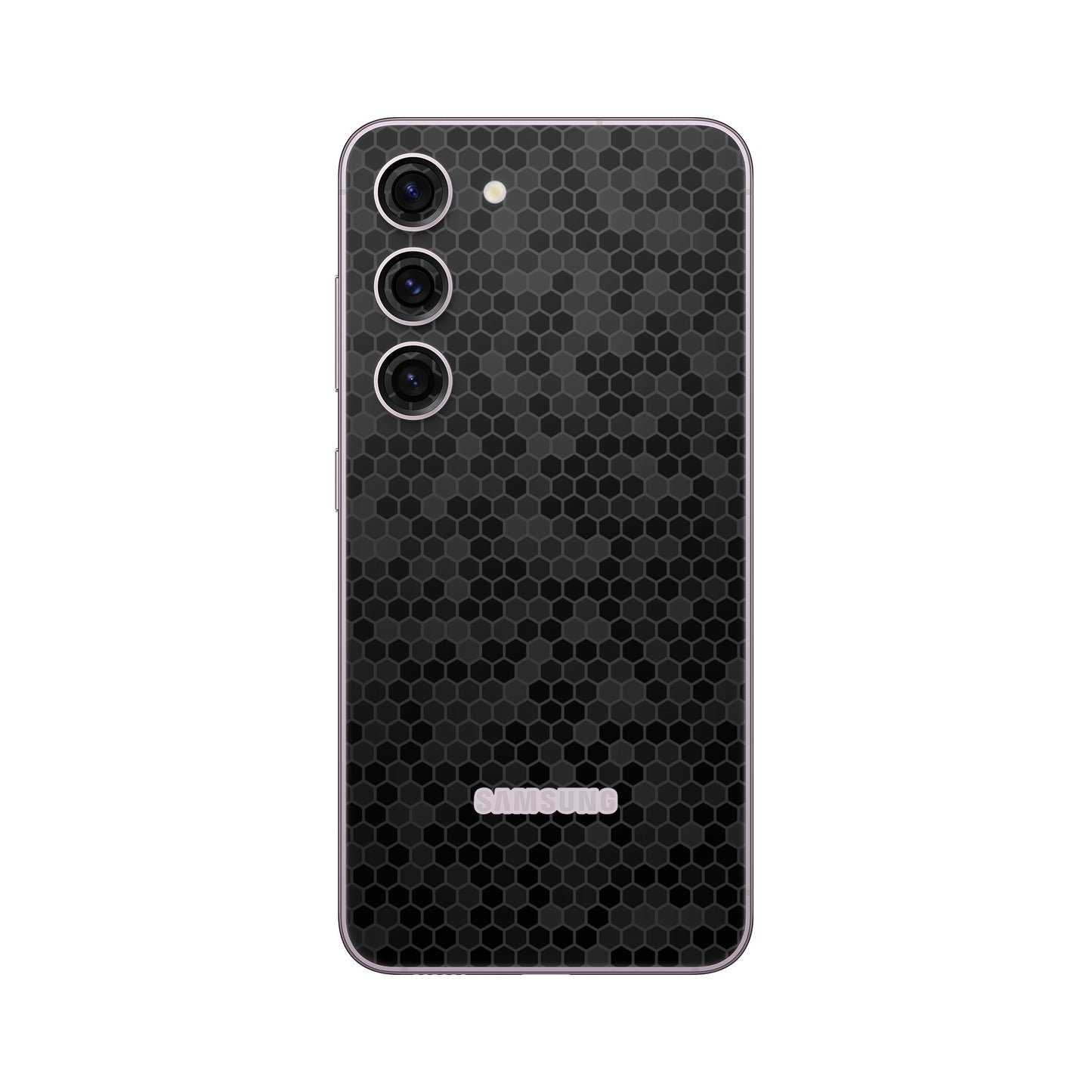 Skin Samsung Galaxy S23, Honeycomb 3D Black