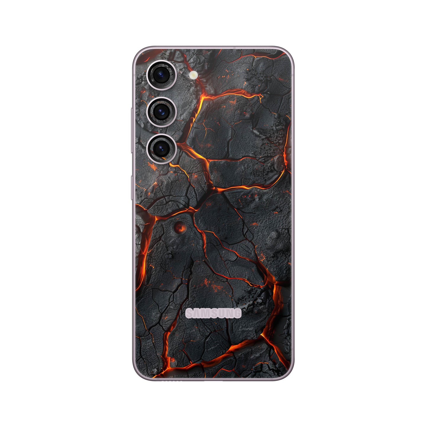 Folie de protectie Samsung Galaxy S23, eSkins Signature, Skin Inferno Crust