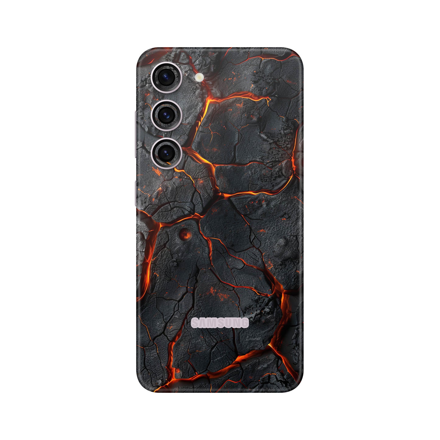 Folie de protectie Samsung Galaxy S23, eSkins Signature, Skin Inferno Crust