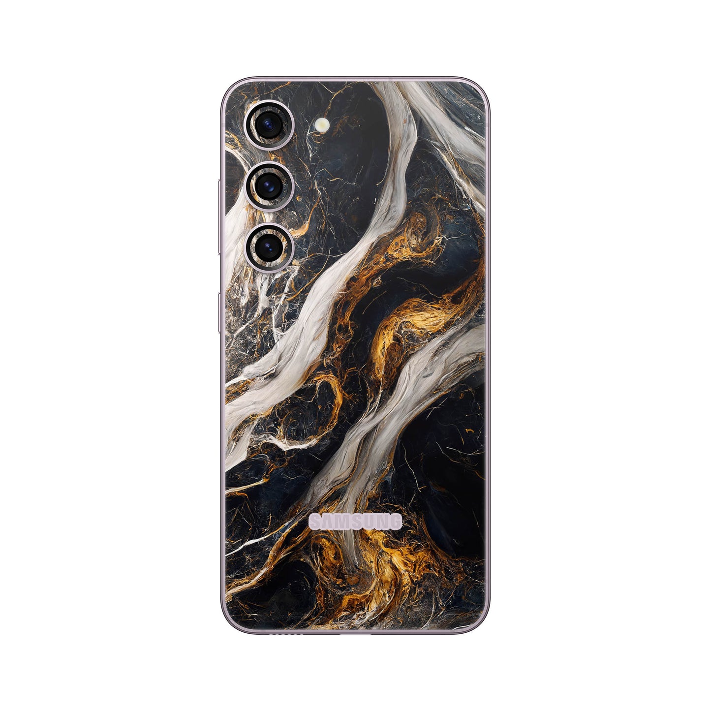Folie de protectie Samsung Galaxy S23, eSkins Signature, Skin Luxe Nebula