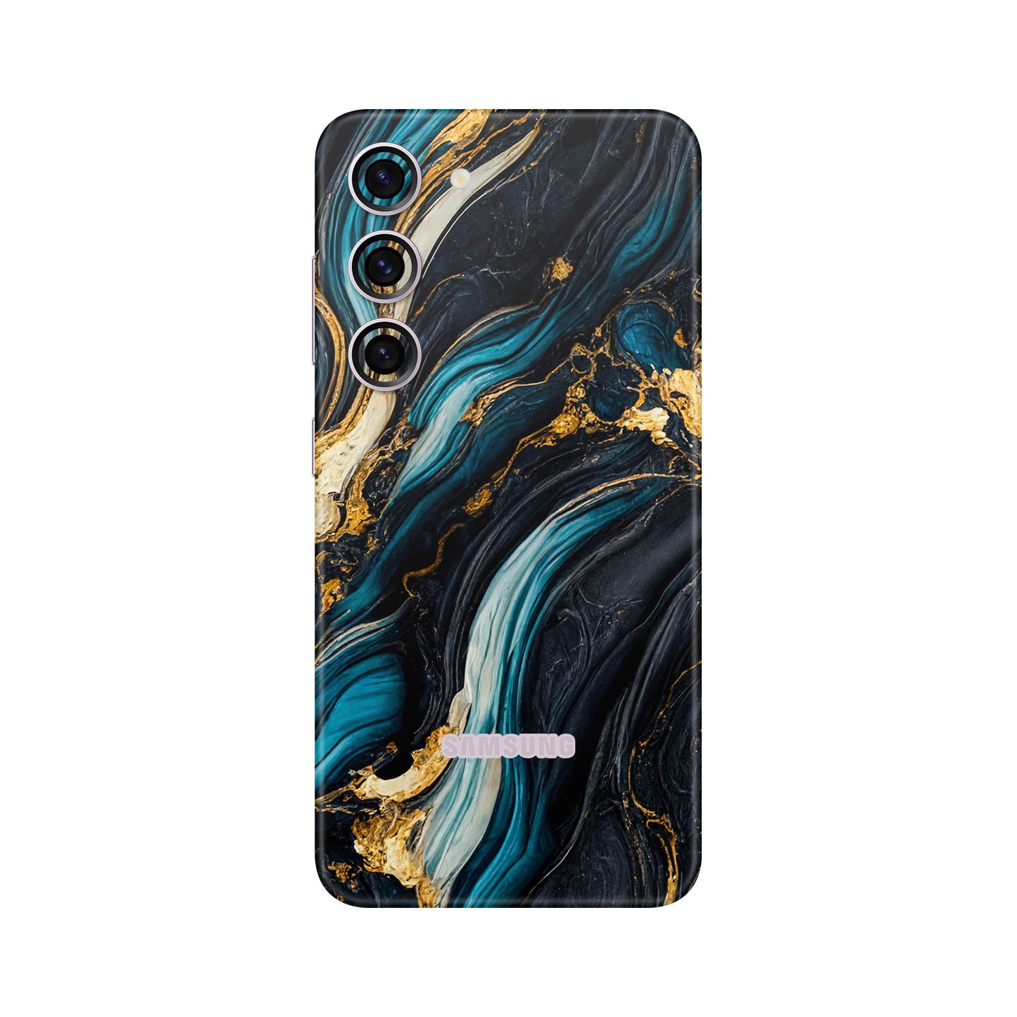 Folie de protectie Samsung Galaxy S23, eSkins Signature, Mystic Ocean
