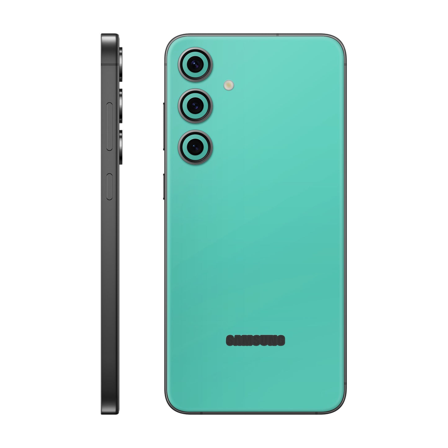 Folie de protectie Samsung Galaxy S24 FE, eSkins Unique, Skin Mat Verde Menta