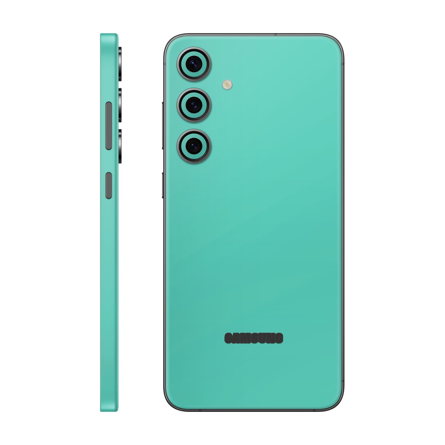Folie de protectie Samsung Galaxy S24 FE, eSkins Unique, Skin Mat Verde Menta