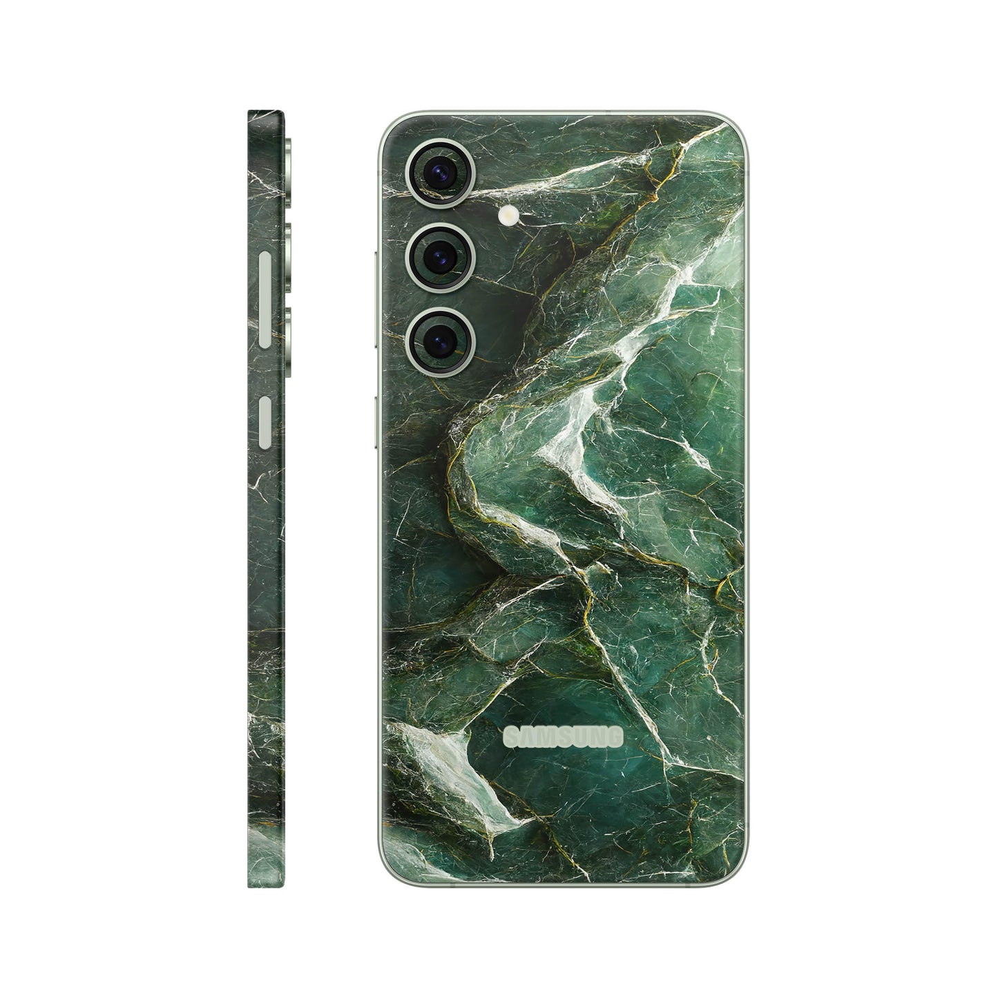 Folie de protectie Samsung Galaxy S24, eSkins Signature, Mystic Emerald