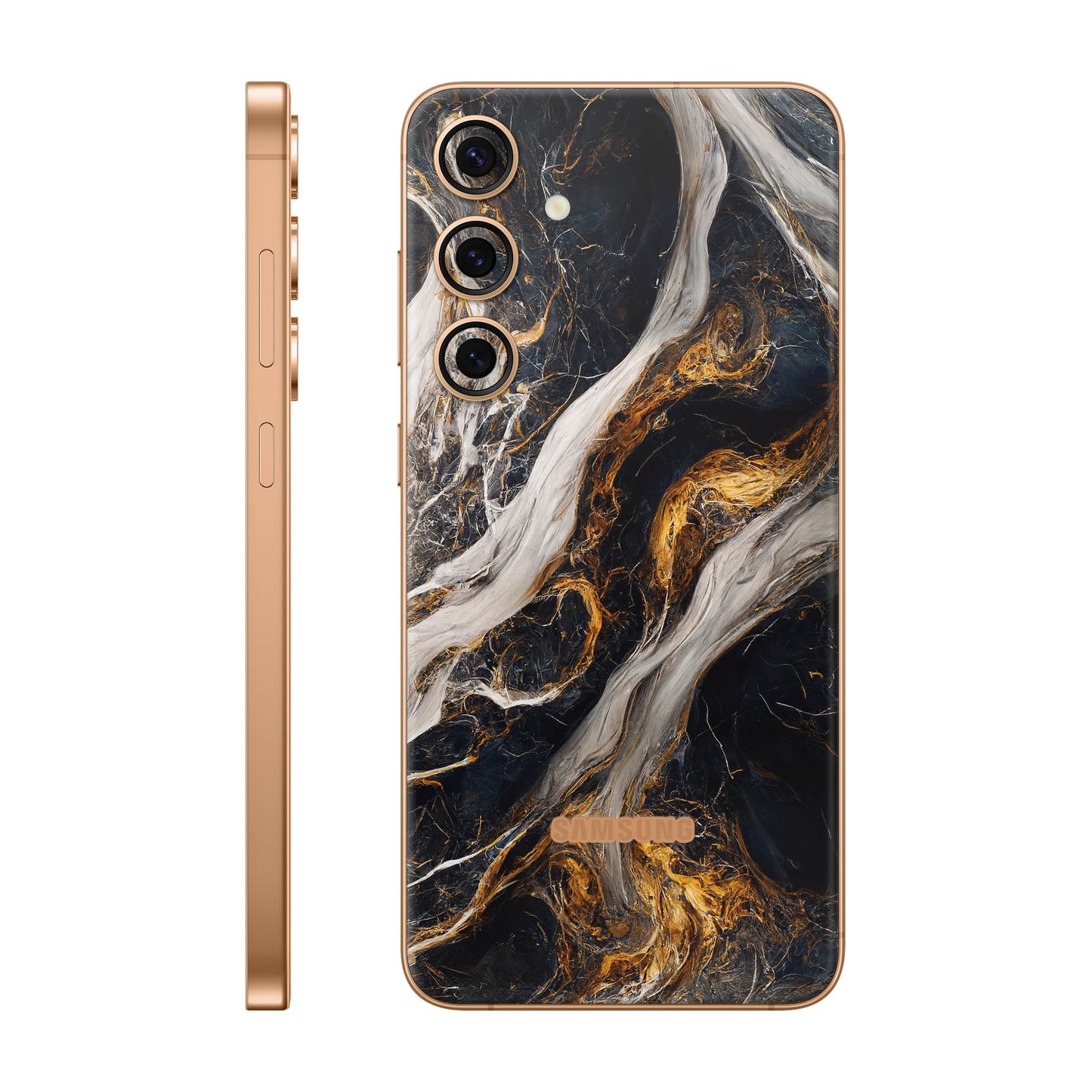 Folie de protectie Samsung Galaxy S24 Plus, eSkins Signature, Skin Luxe Nebula