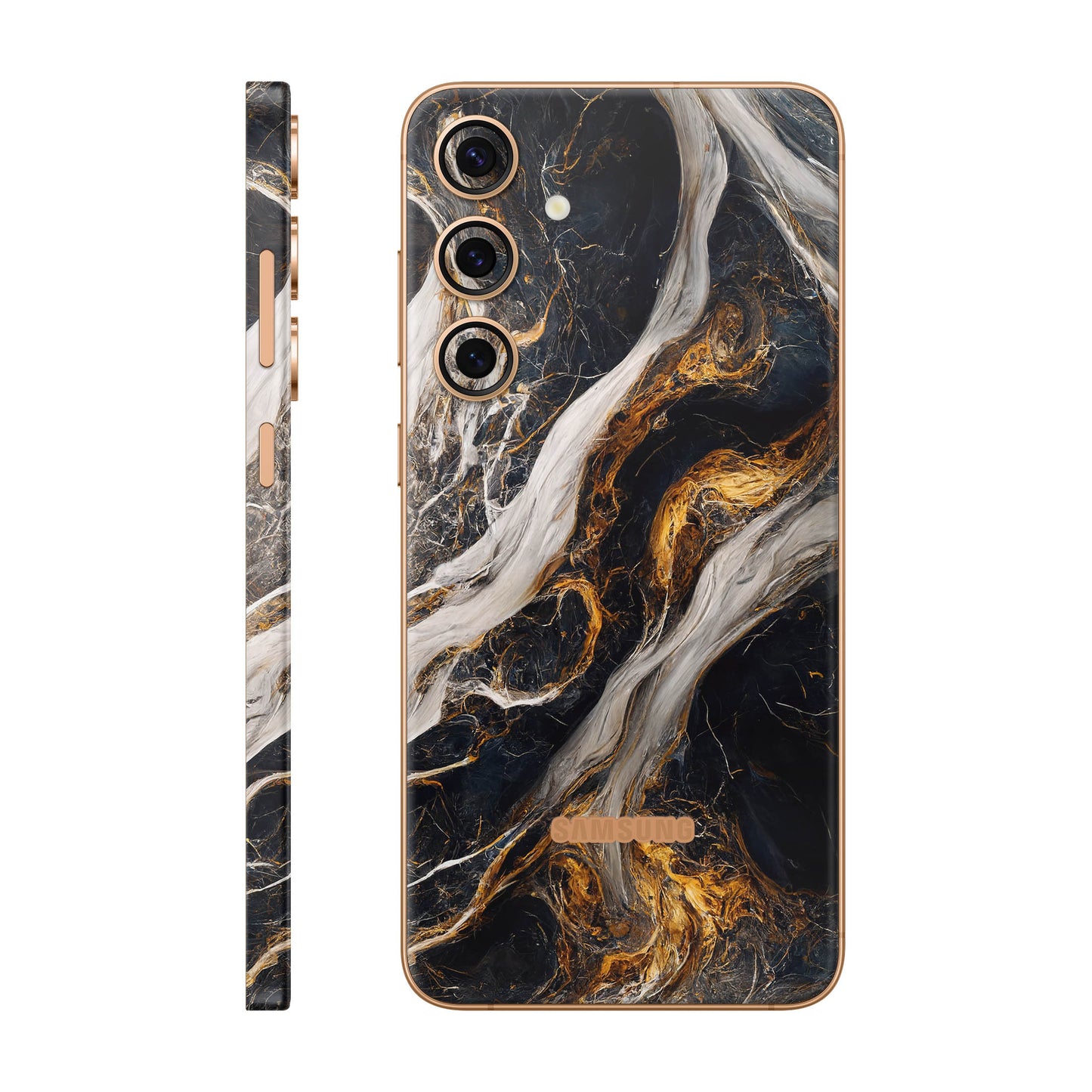 Folie de protectie Samsung Galaxy S24 Plus, eSkins Signature, Skin Luxe Nebula