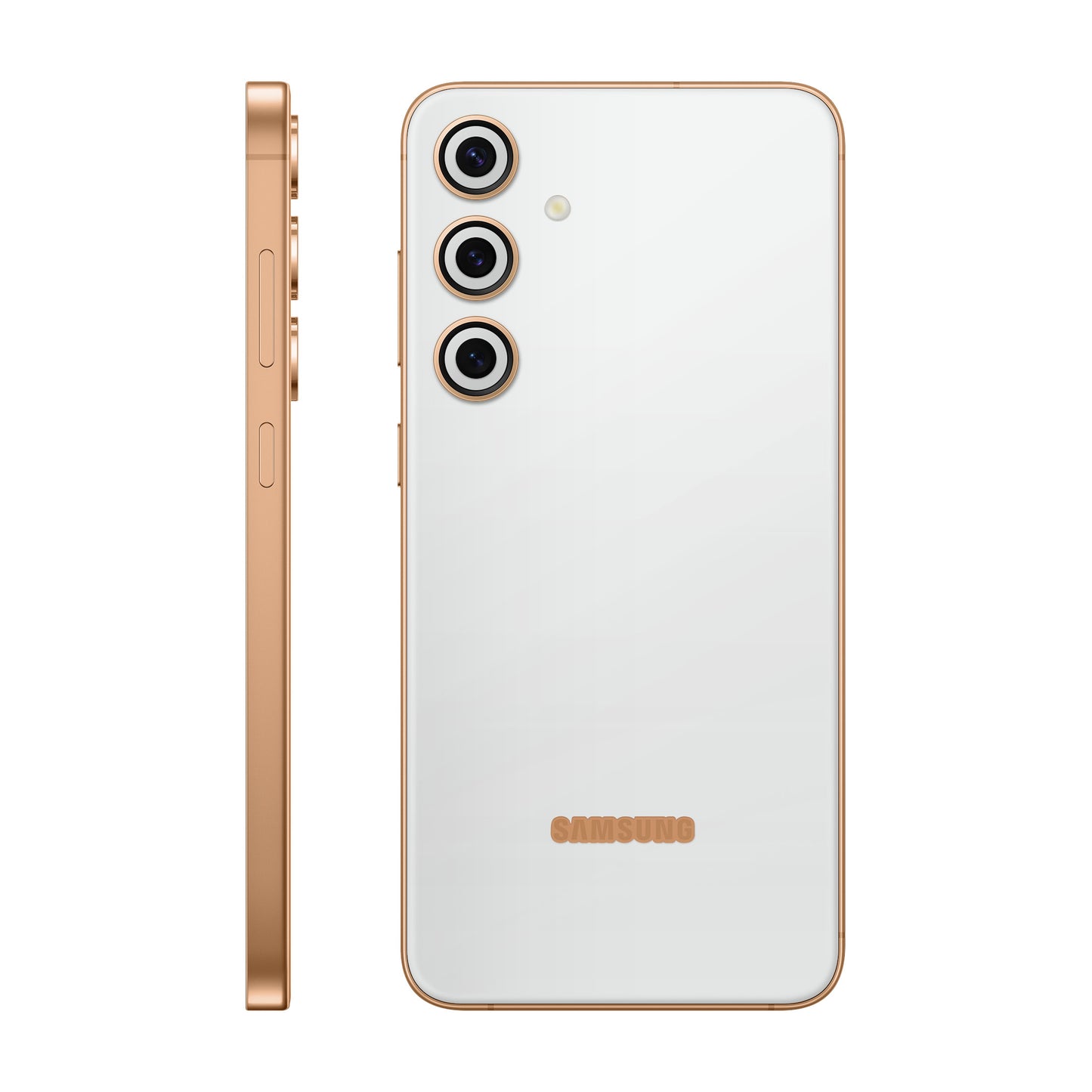 Folie de protectie Samsung Galaxy S24 Plus, eSkins Unique, Skin Mat Alb