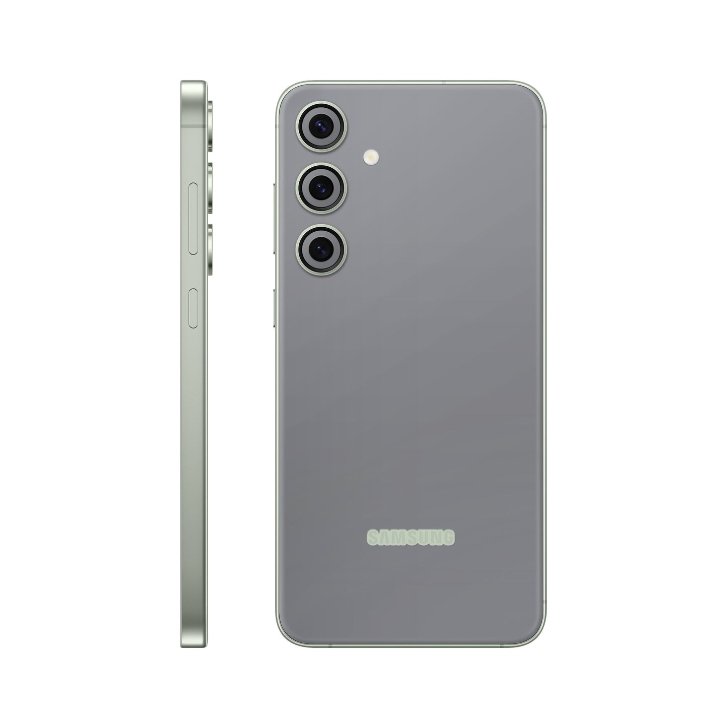 Folie de protectie Samsung Galaxy S24, eSkins Unique, Skin Mat Gri