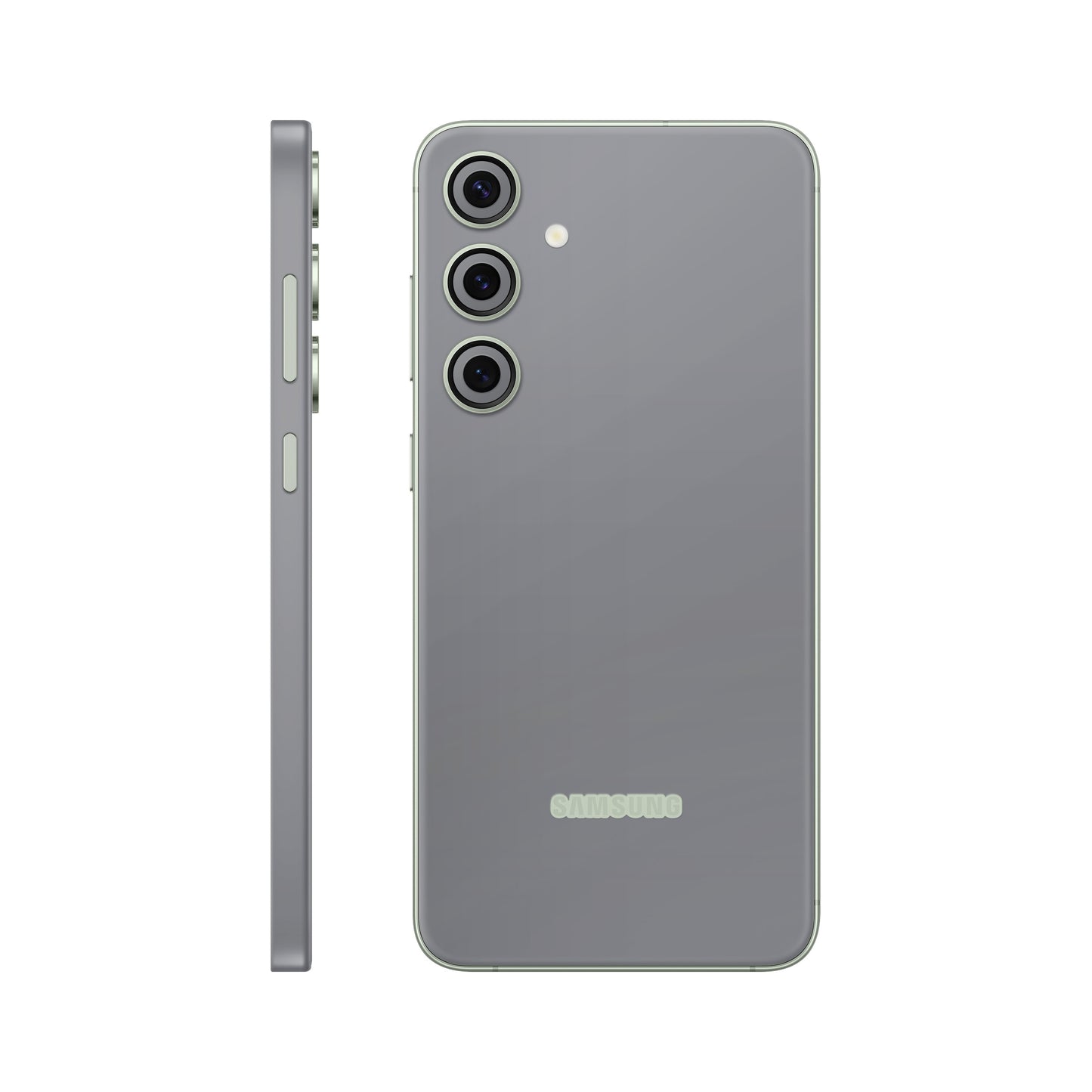 Folie de protectie Samsung Galaxy S24, eSkins Unique, Skin Mat Gri