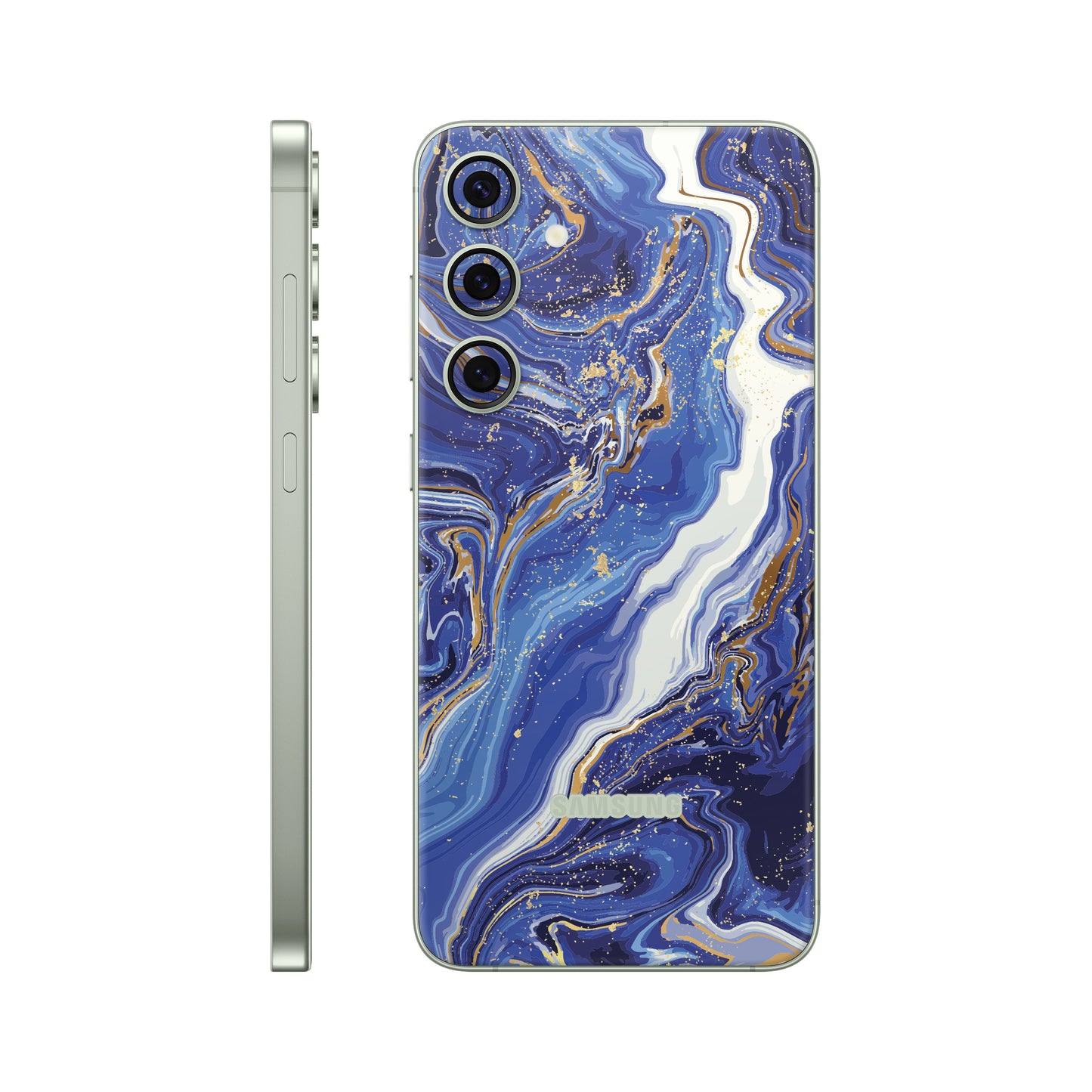 Folie de protectie Samsung Galaxy S24, eSkins Signature, Skin Stellar Drift