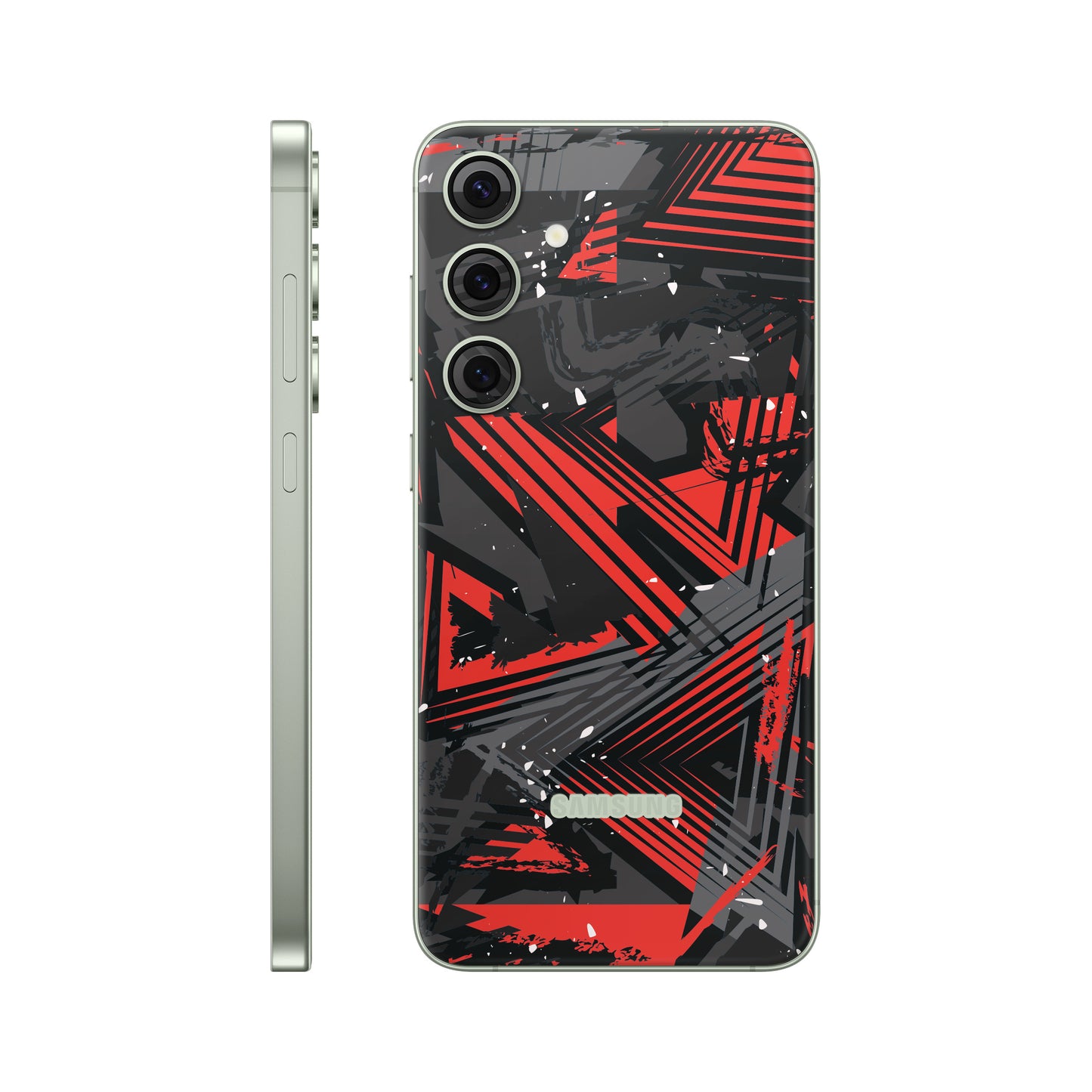 Folie de protectie Samsung Galaxy S24, eSkins Signature, Skin Urban Assault