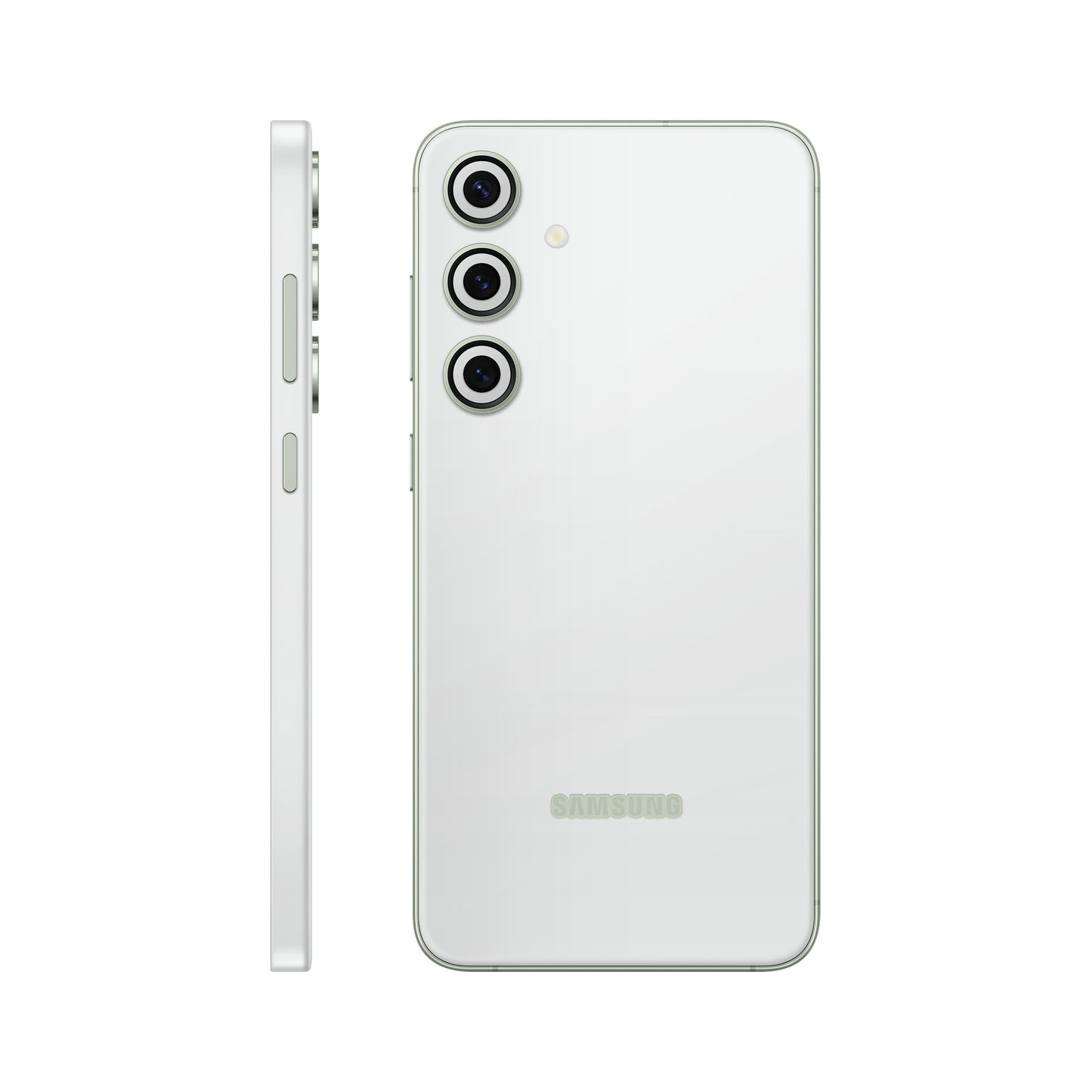 Folie de protectie Samsung Galaxy S24, eSkins Unique, Skin Mat Alb