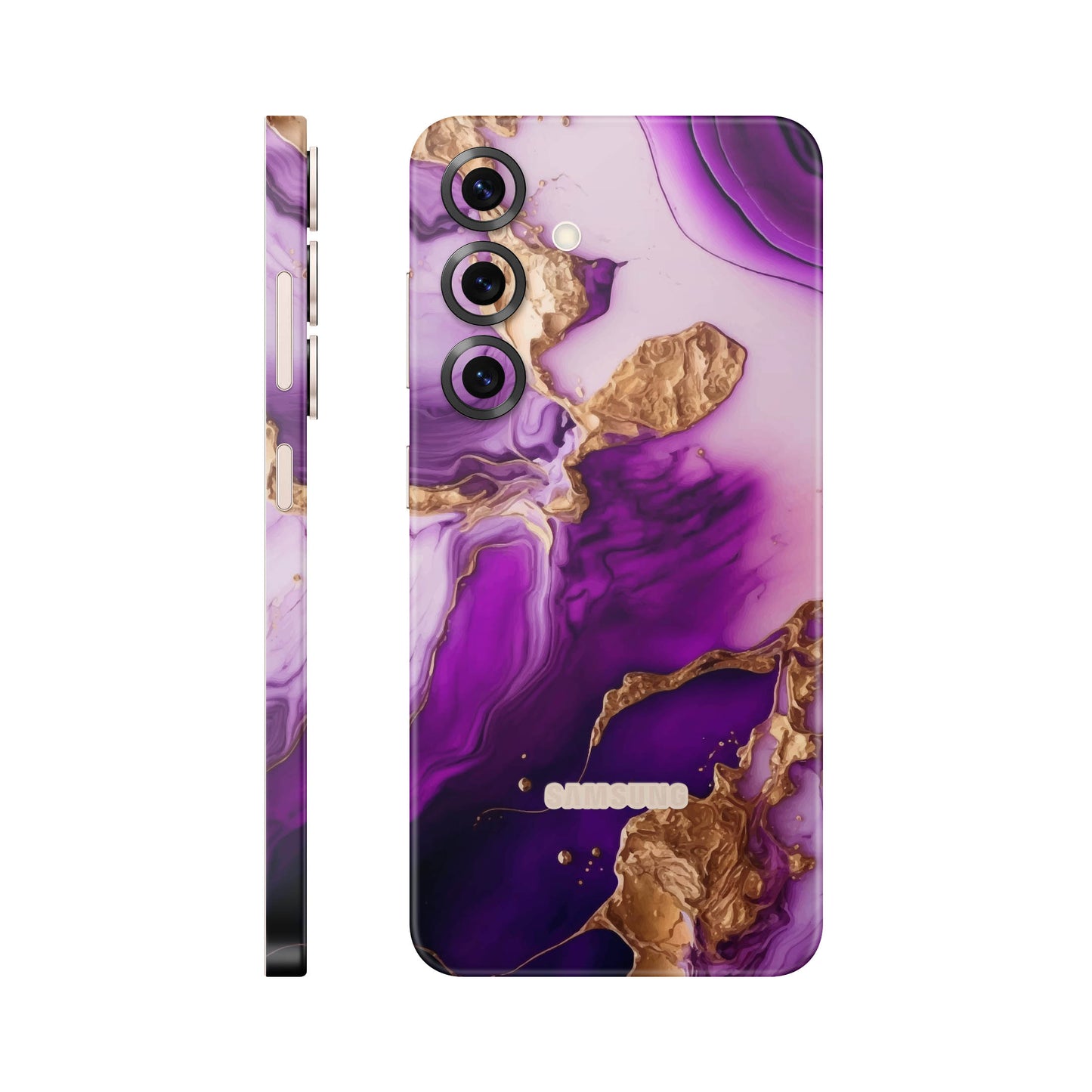 Folie de protectie Samsung Galaxy S25, eSkins Signature, Skin Amethyst Dream