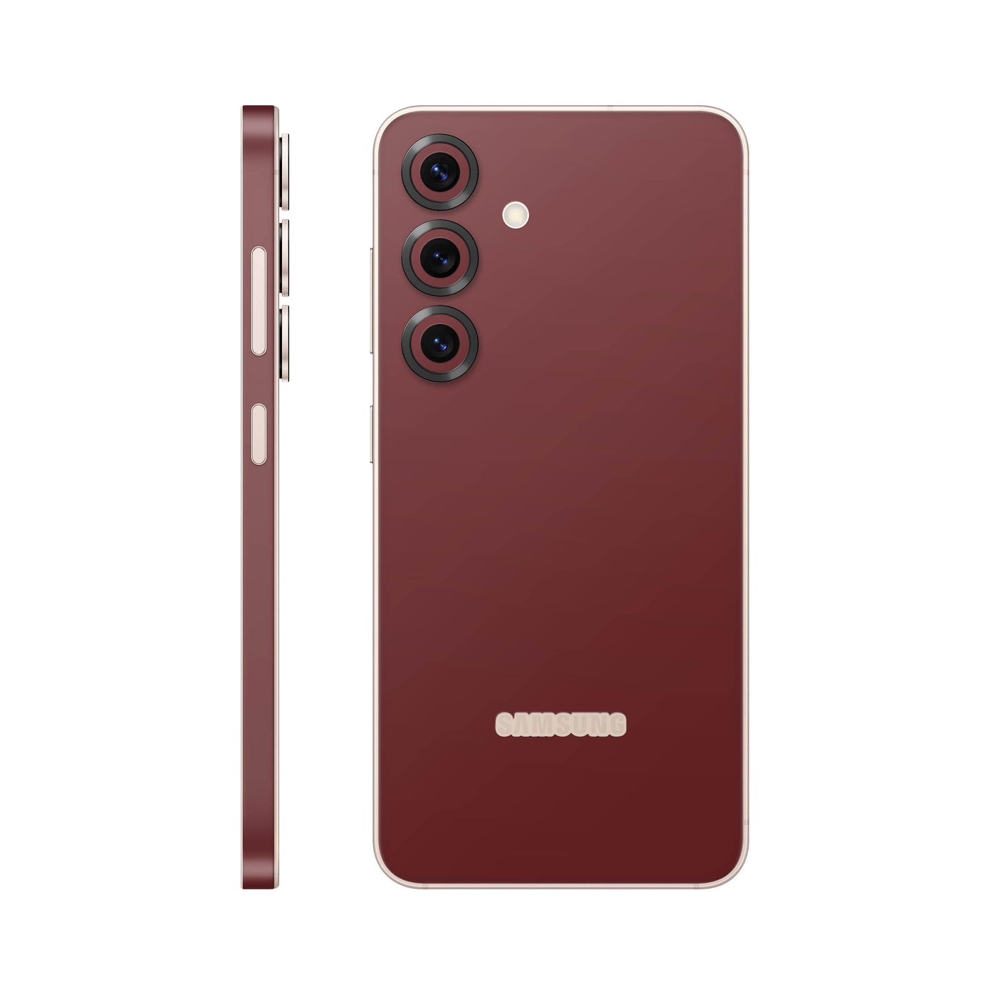 Folie de protectie Samsung Galaxy S25, eSkins Unique, Skin Mat Cupru