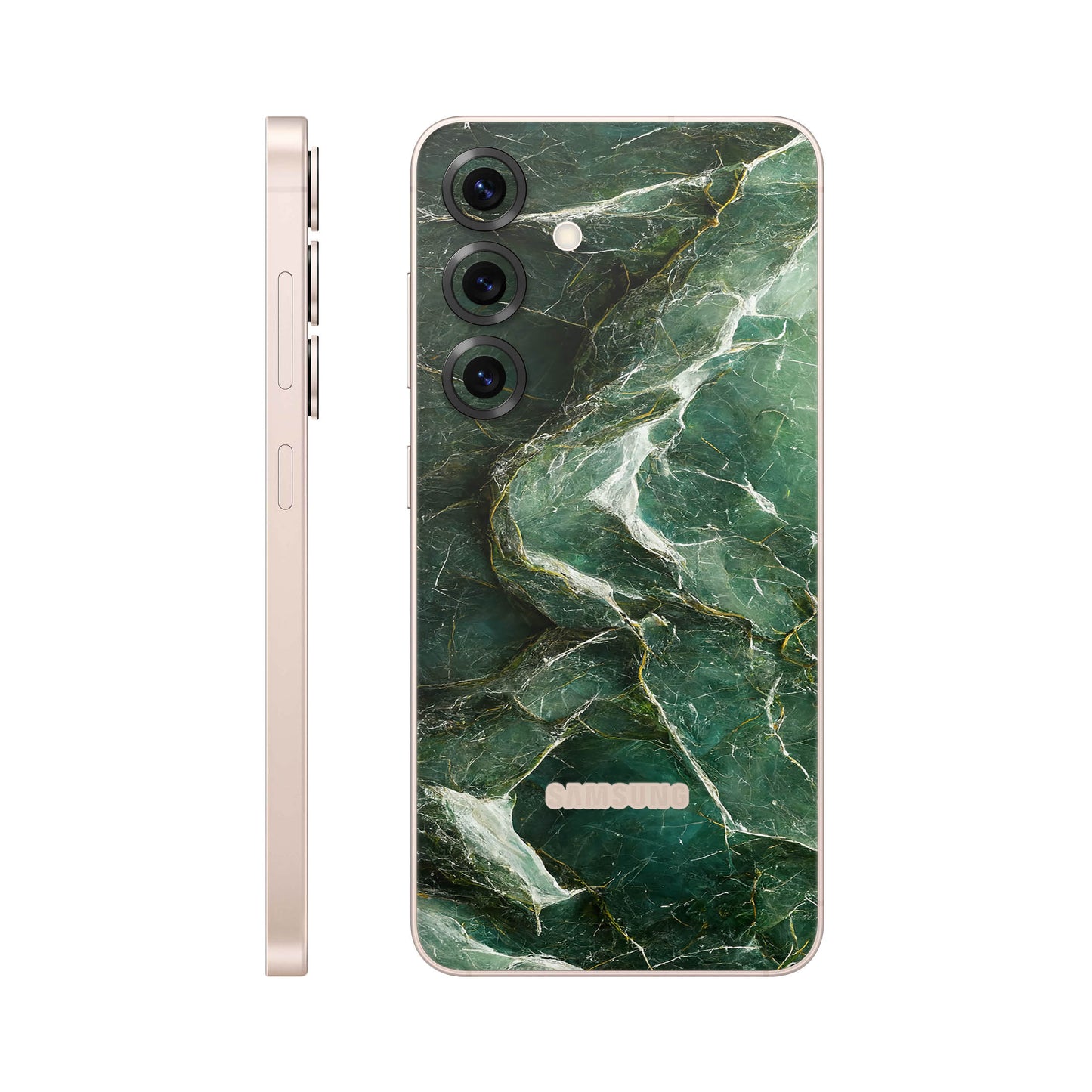 Folie de protectie Samsung Galaxy S25, eSkins Signature, Mystic Emerald
