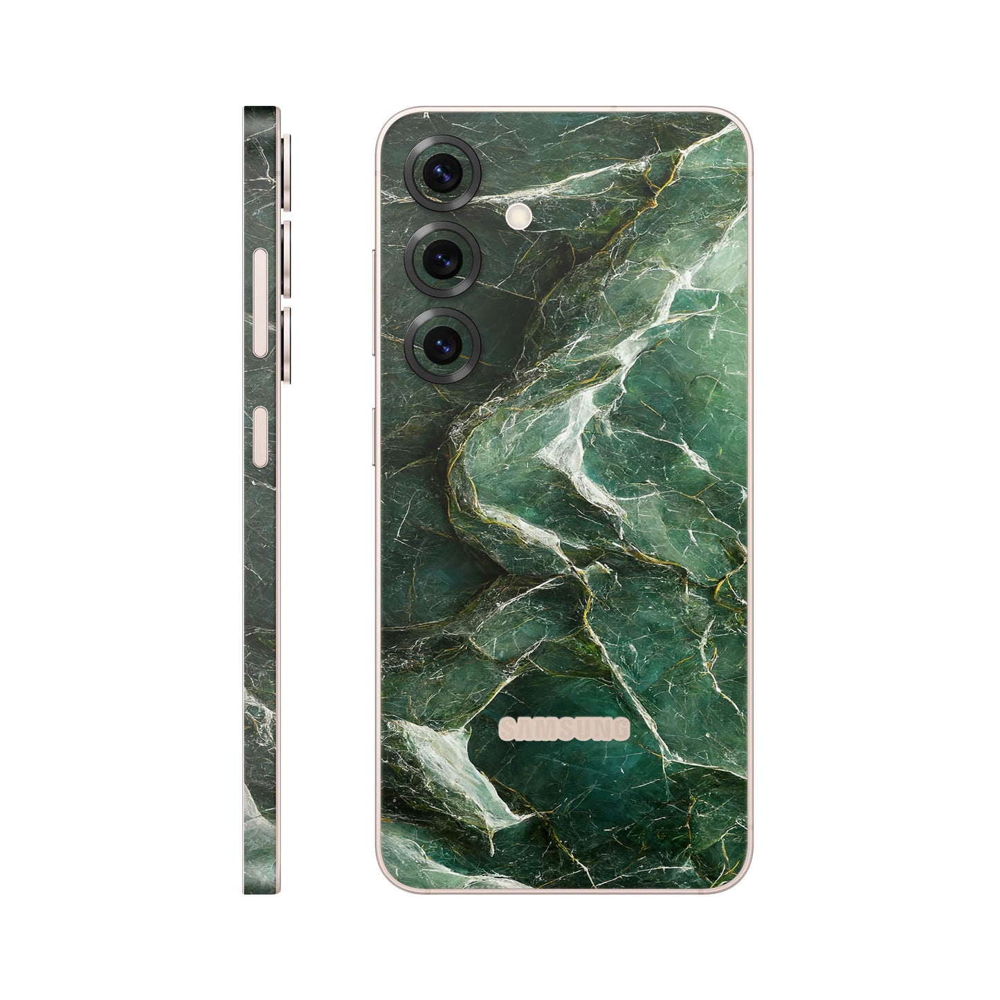 Folie de protectie Samsung Galaxy S25, eSkins Signature, Mystic Emerald