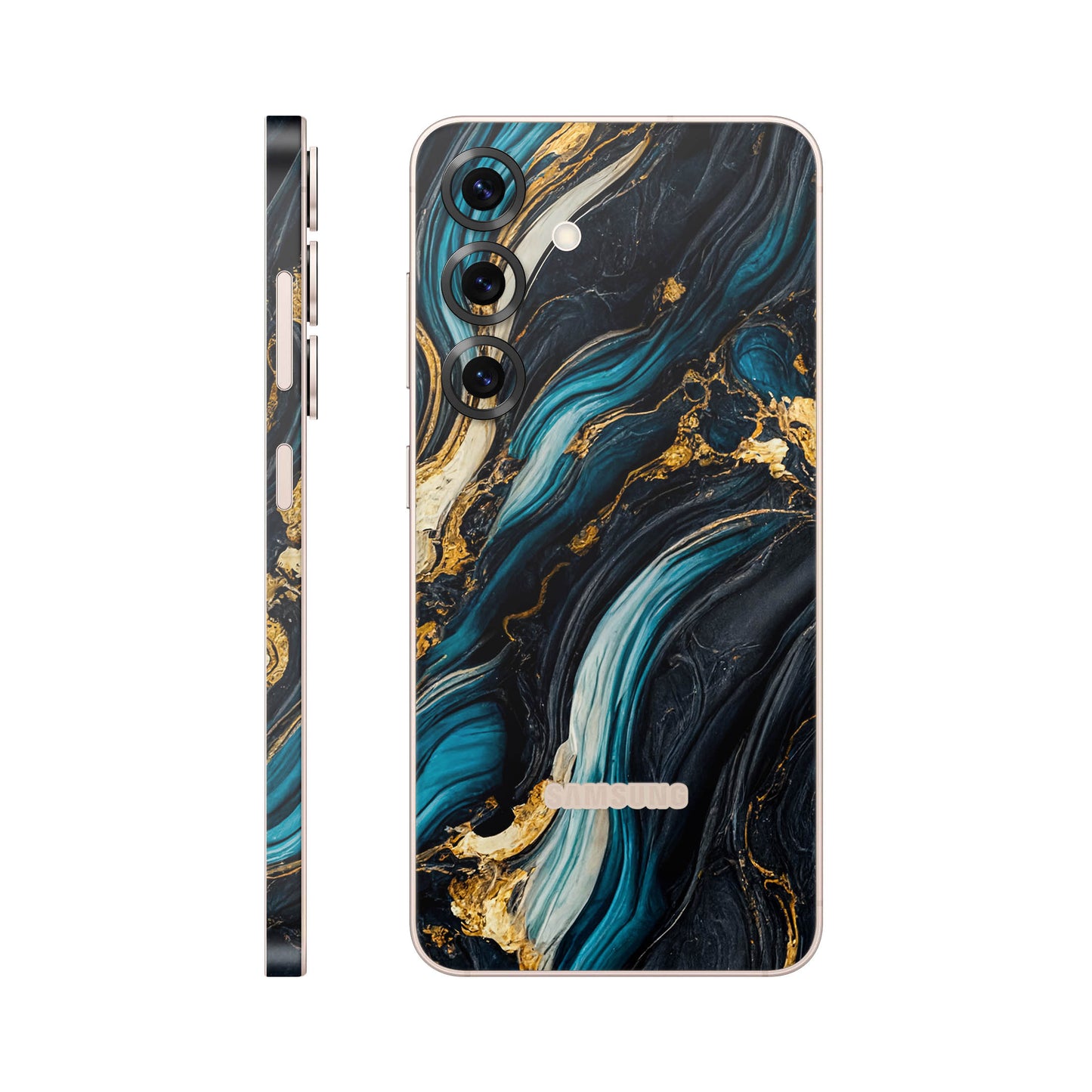 Folie de protectie Samsung Galaxy S25, eSkins Signature, Mystic Ocean