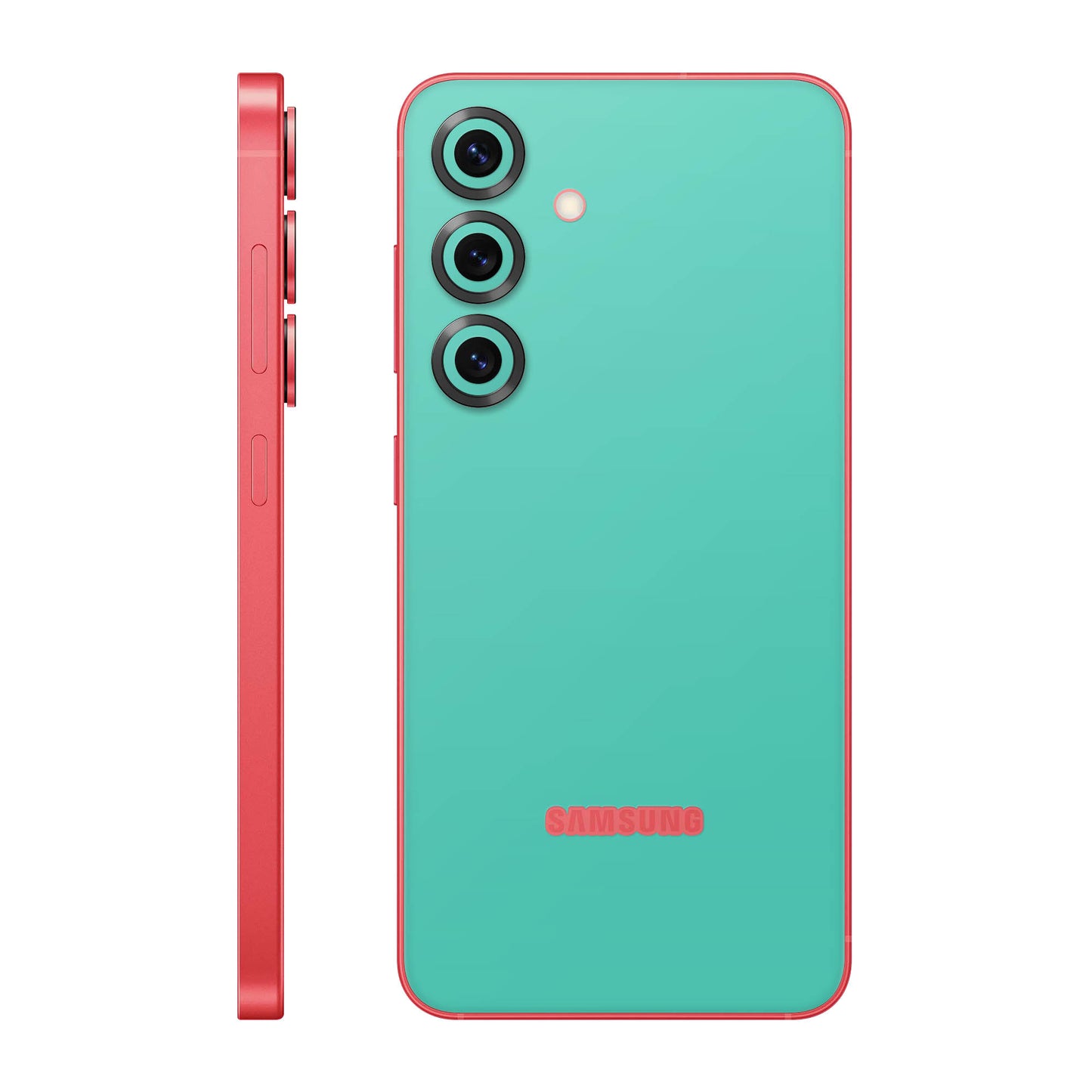 Folie de protectie Samsung Galaxy S25 Plus, eSkins Unique, Skin Mat Verde Menta