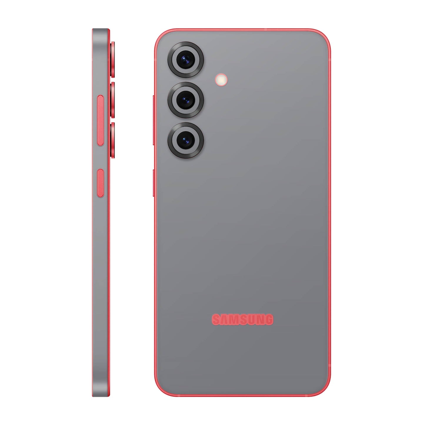 Folie de protectie Samsung Galaxy S25 Plus, eSkins Unique, Skin Mat Gri