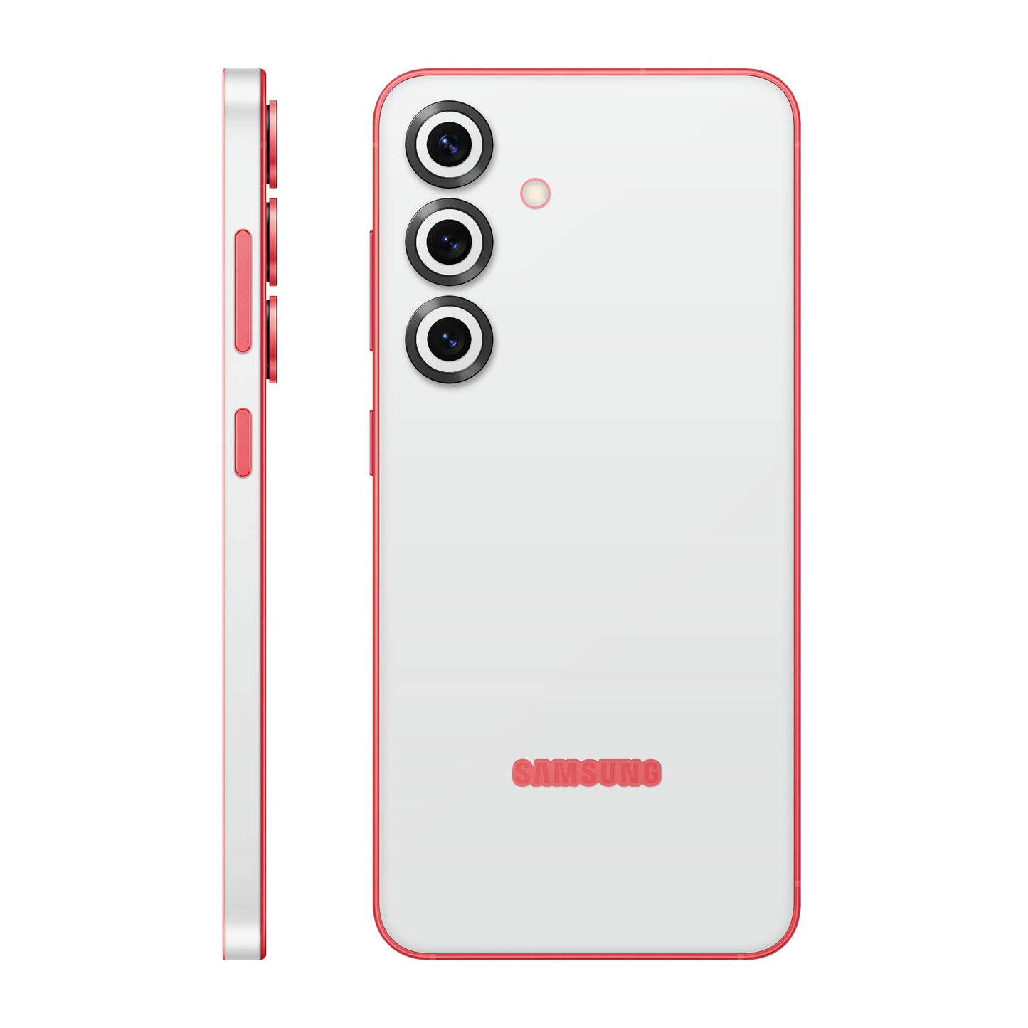 Folie de protectie Samsung Galaxy S25 Plus, eSkins Unique, Skin Mat Alb