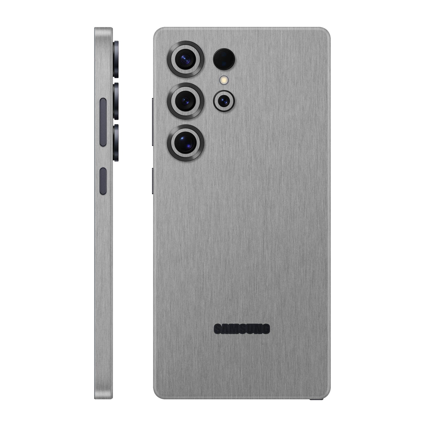 Folie de protectie Samsung Galaxy S25 Ultra, eSkins Elegans, Skin Metalic Grafit