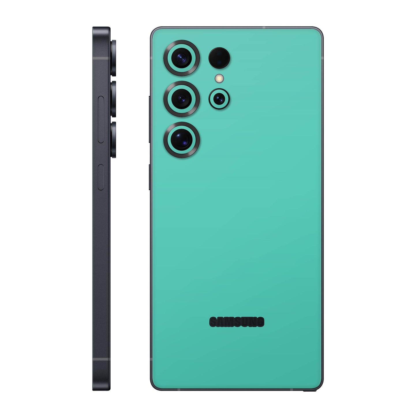 Folie de protectie Samsung Galaxy S25 Ultra, eSkins Unique, Skin Mat Verde Menta