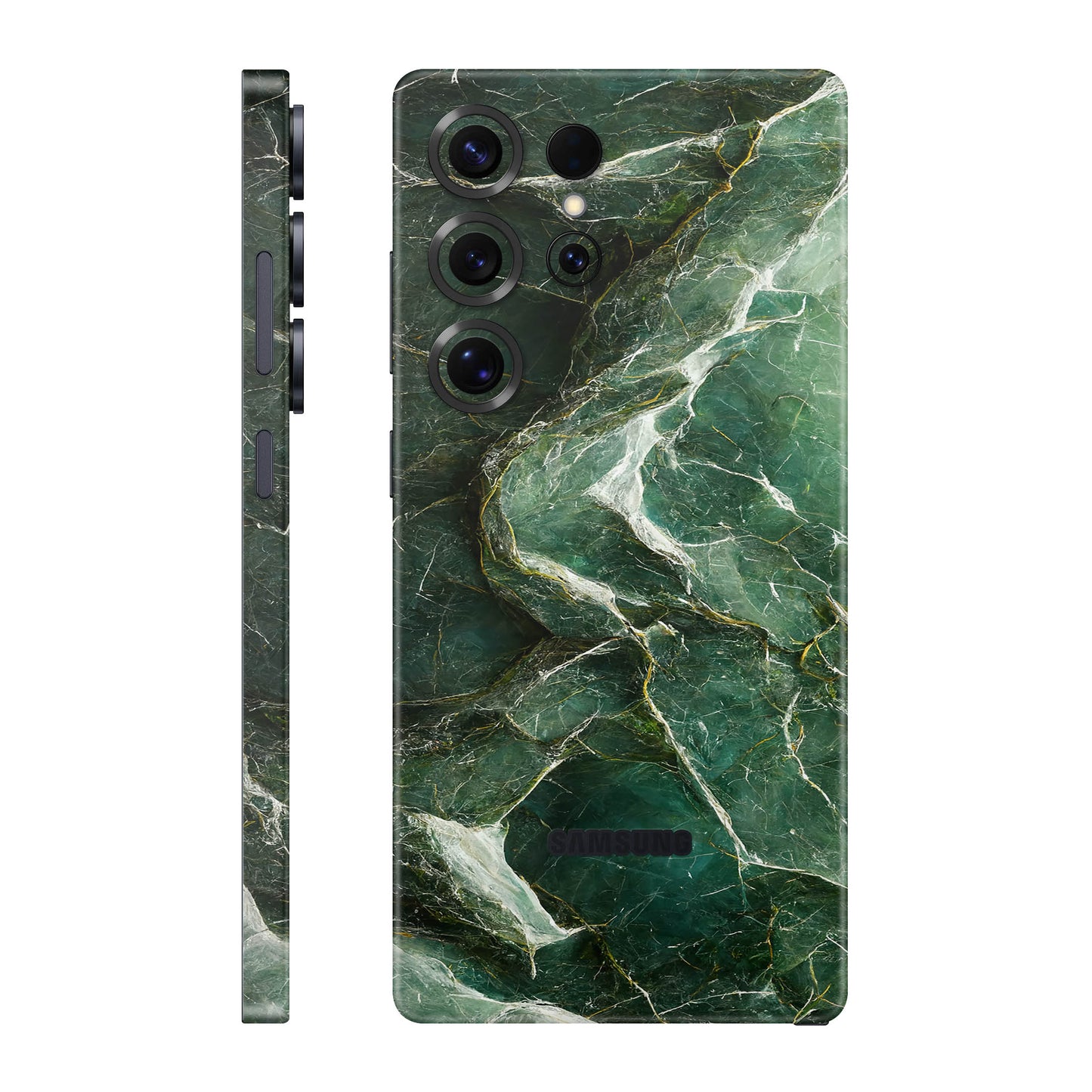 Folie de protectie Samsung Galaxy S25 Ultra, eSkins Signature, Mystic Emerald