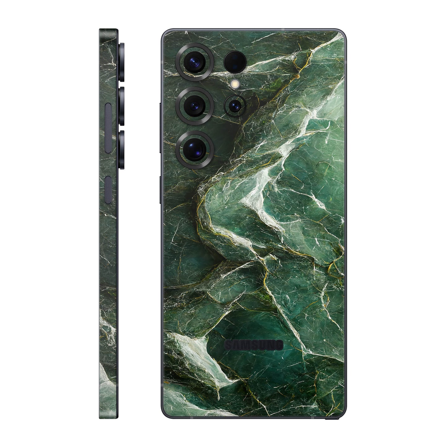 Folie de protectie Samsung Galaxy S25 Ultra, eSkins Signature, Mystic Emerald
