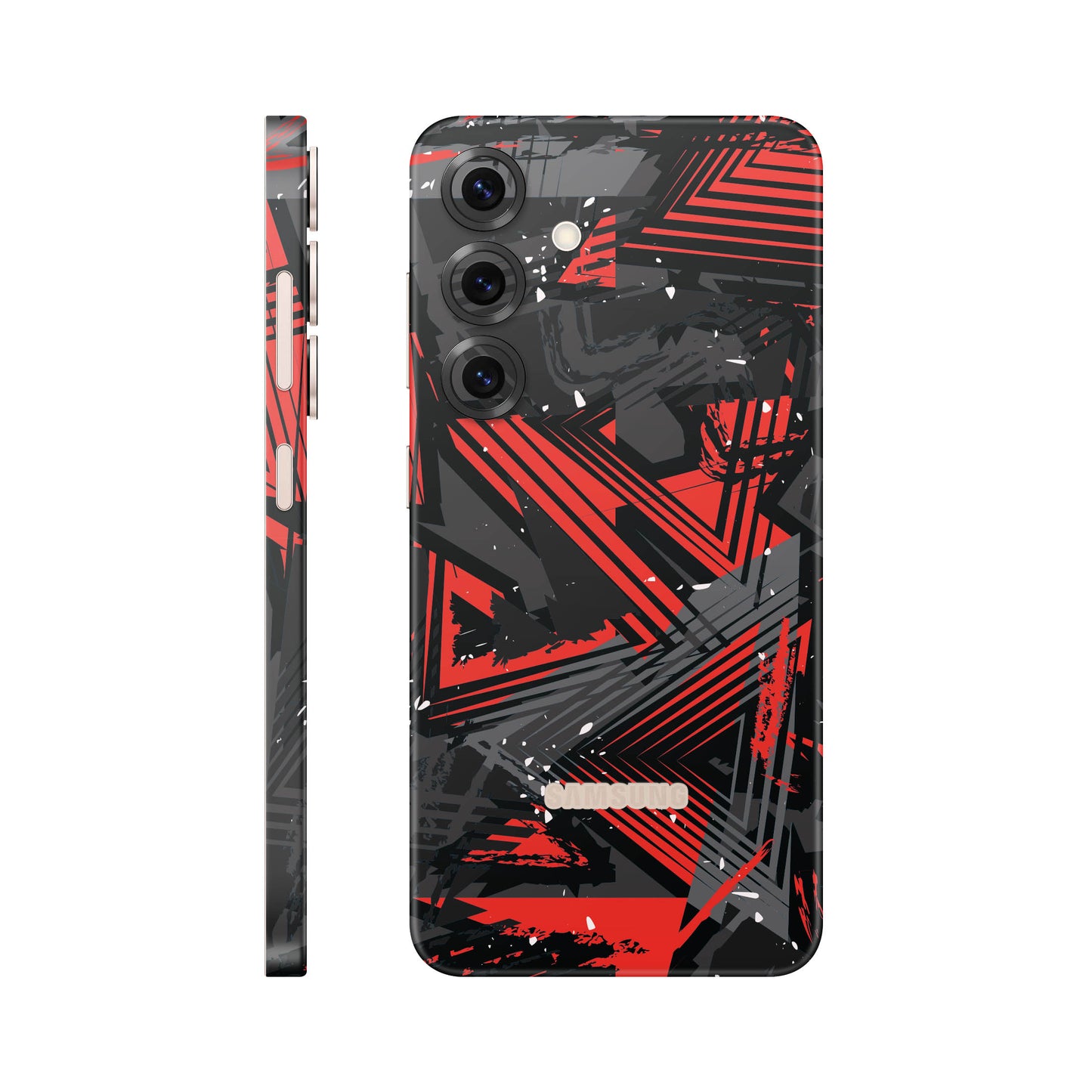 Folie de protectie Samsung Galaxy S25, eSkins Signature, Skin Urban Assault