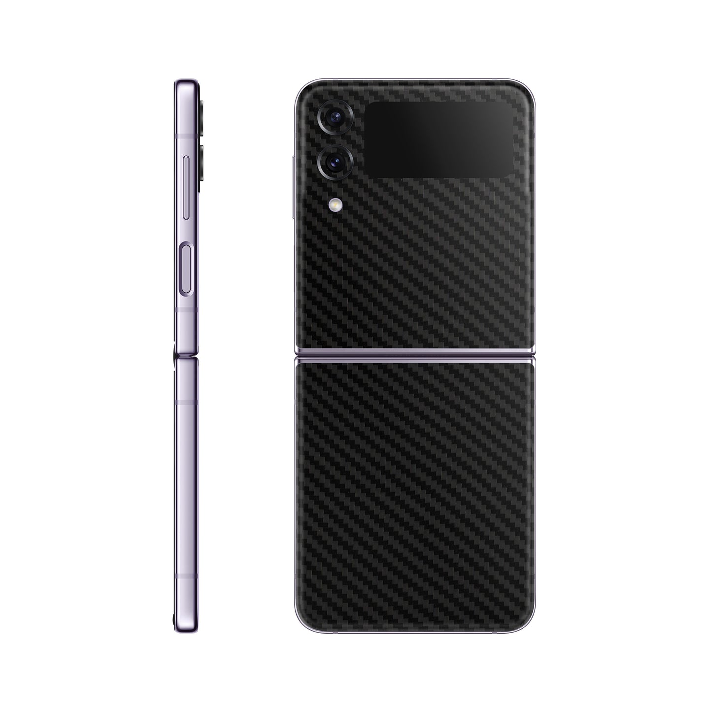 Skin Samsung Galaxy Z Flip 4, Carbon 3D Black