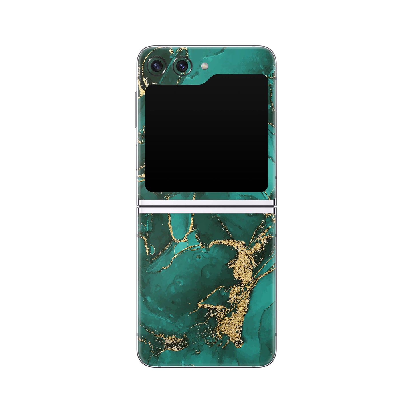 Folie de protectie Samsung Galaxy Z Flip 5, eSkins Signature, Ethereal Green