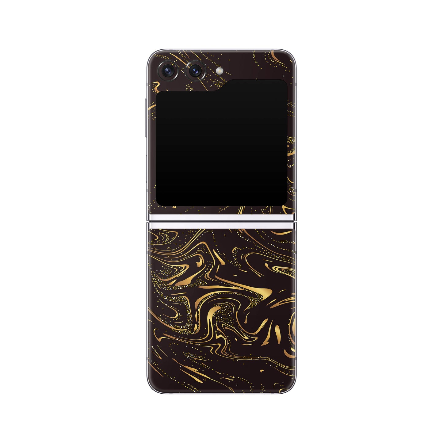 Folie de protectie Samsung Galaxy Z Flip 5, eSkins Signature, Golden Noir